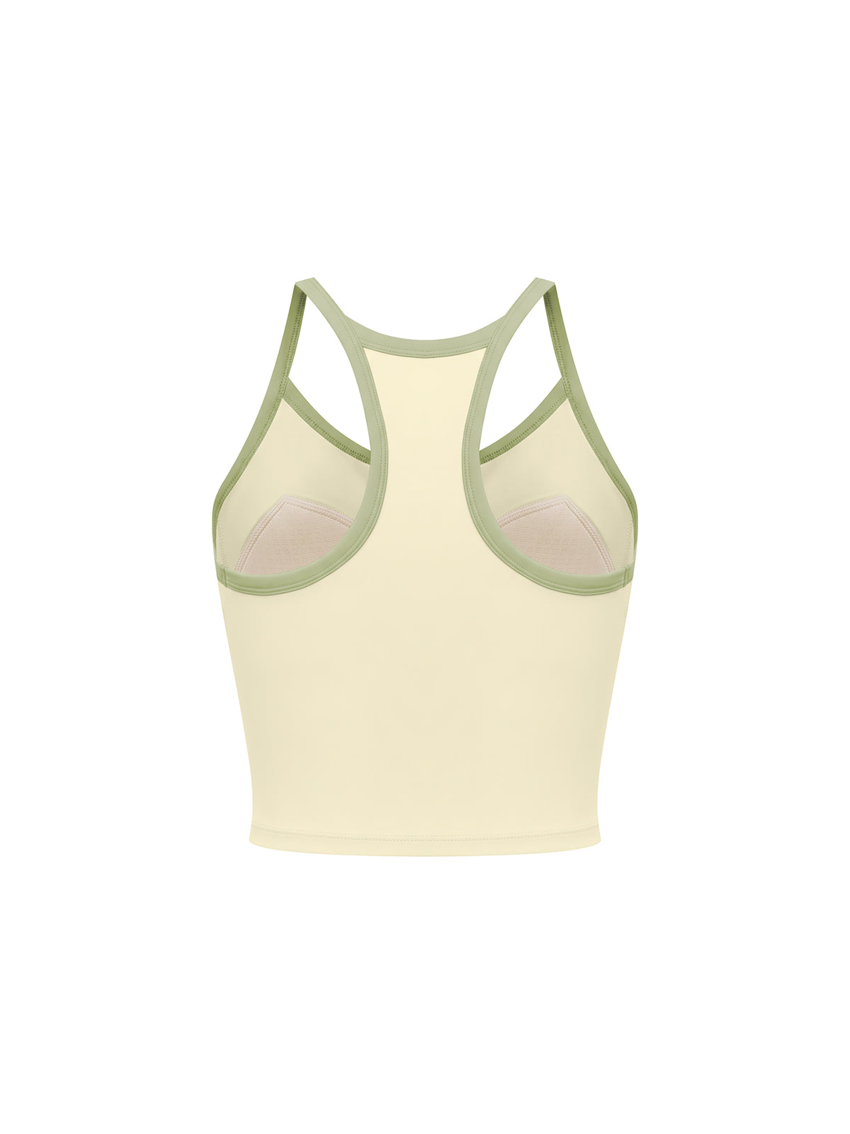 W | piping yoga tank top