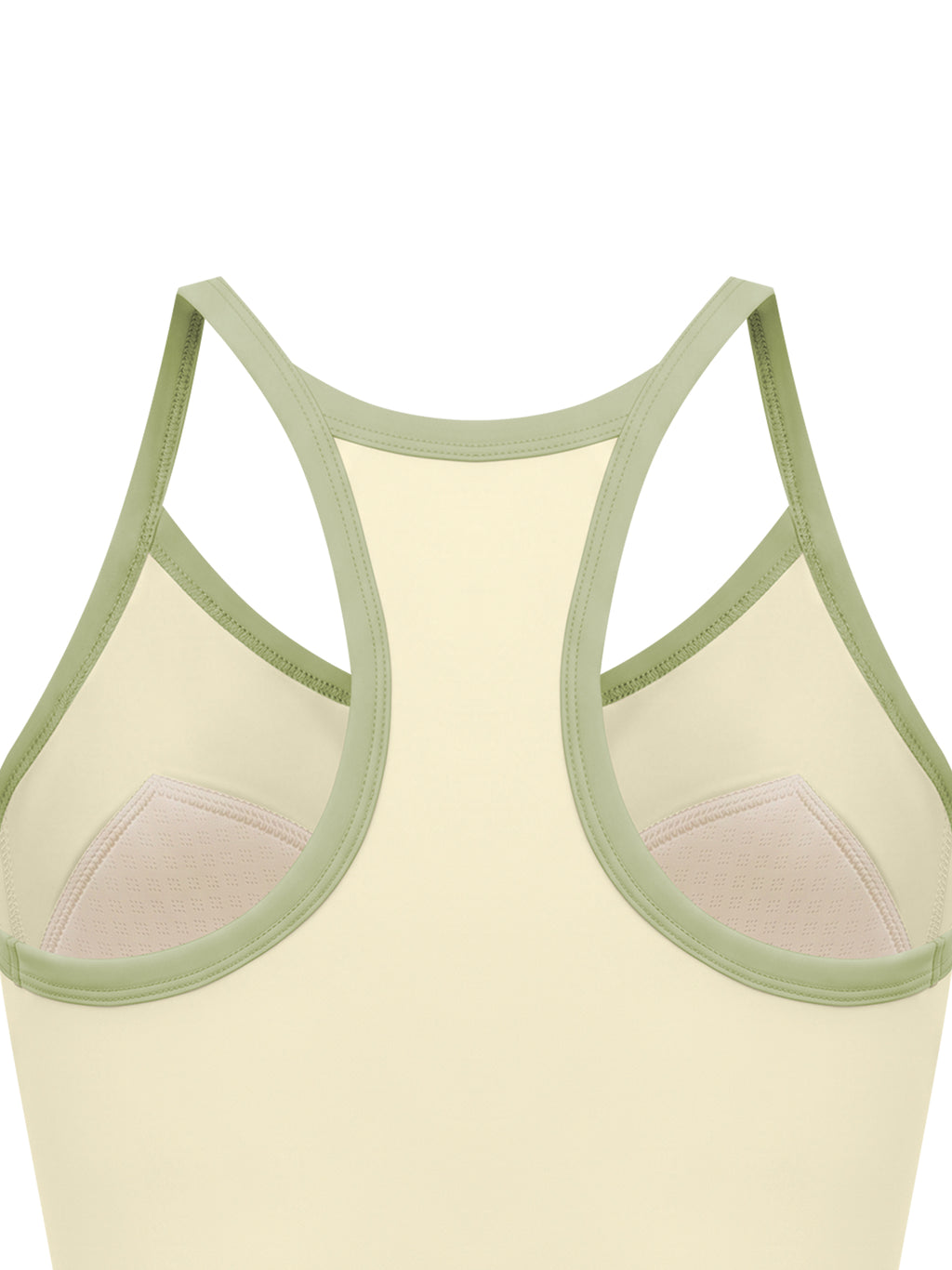 W | piping yoga tank top