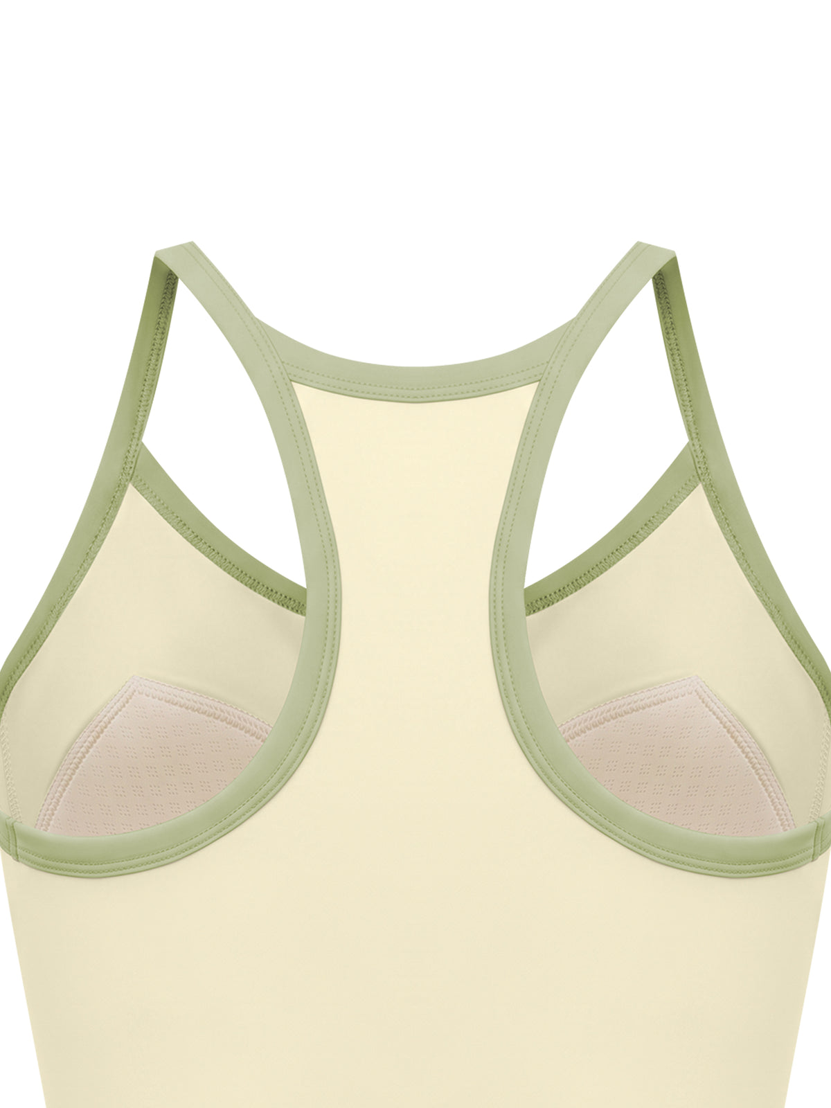 W | piping yoga tank top