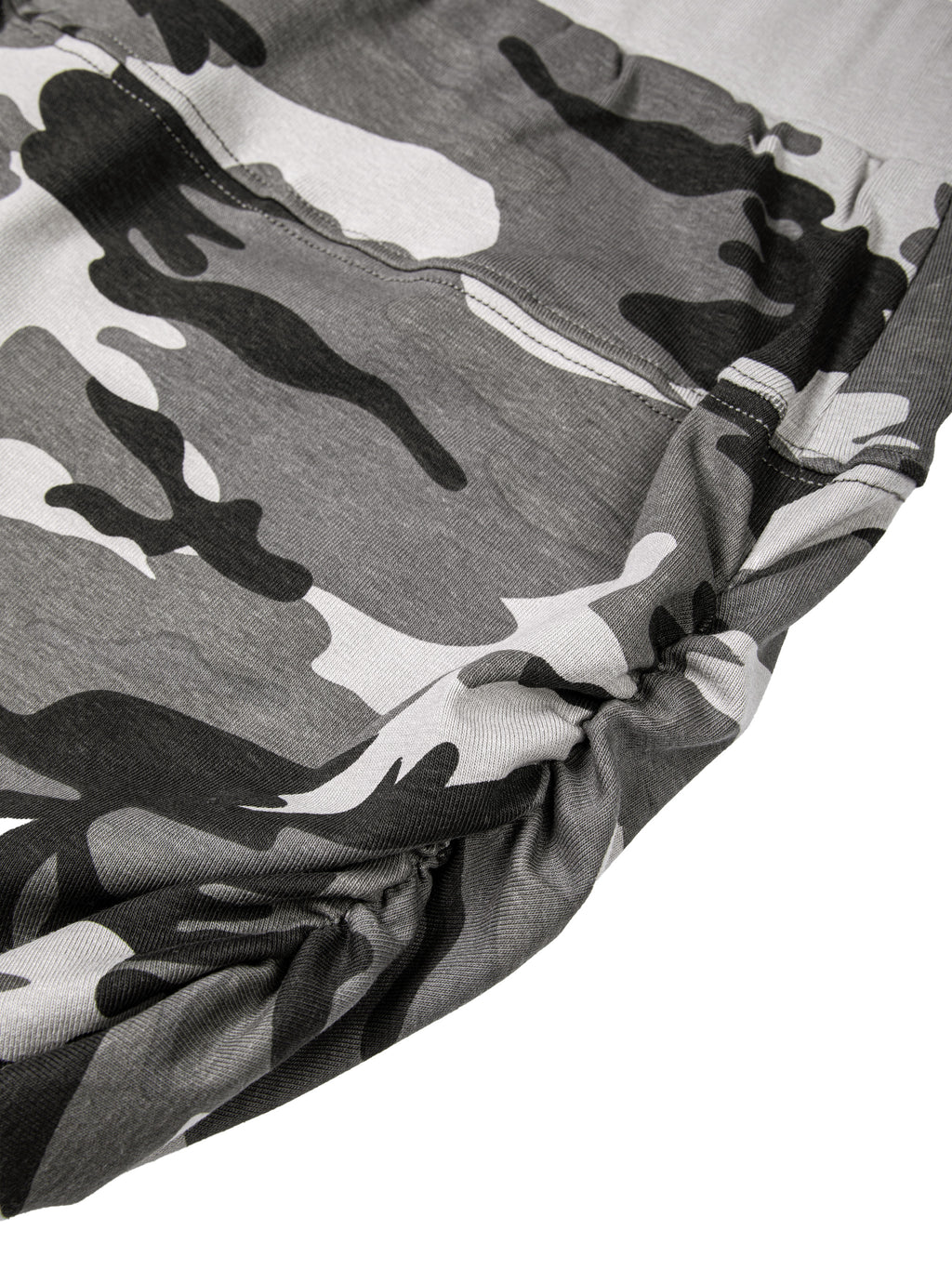 W | slim camo shorts
