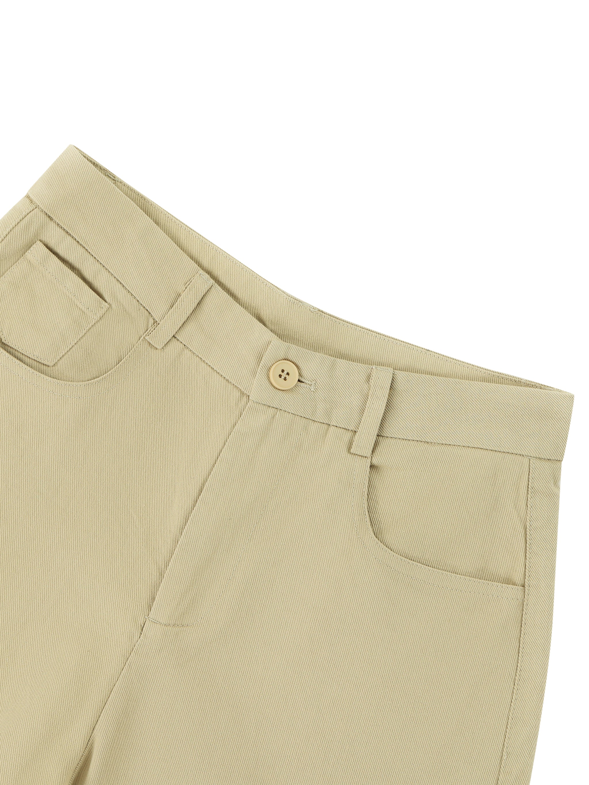 W | tencel wide leg pants