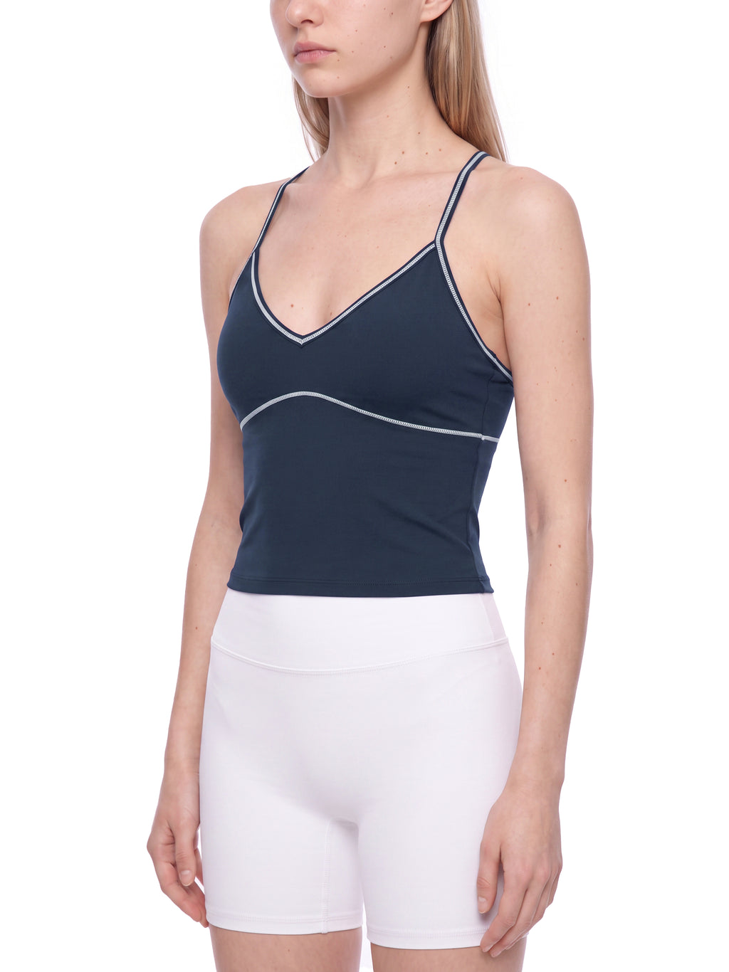 W | topstitch yoga tank top