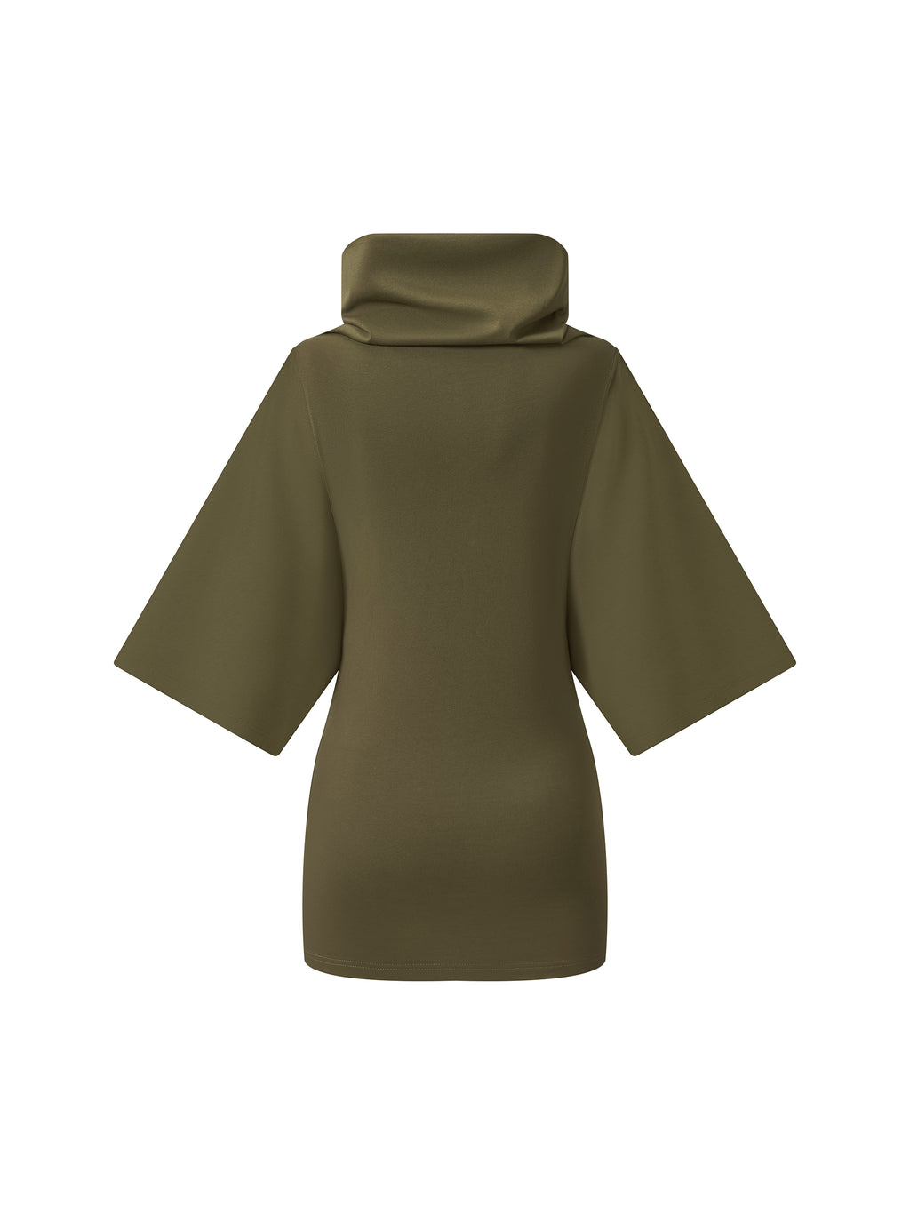 W | turtleneck batwing t-shirt
