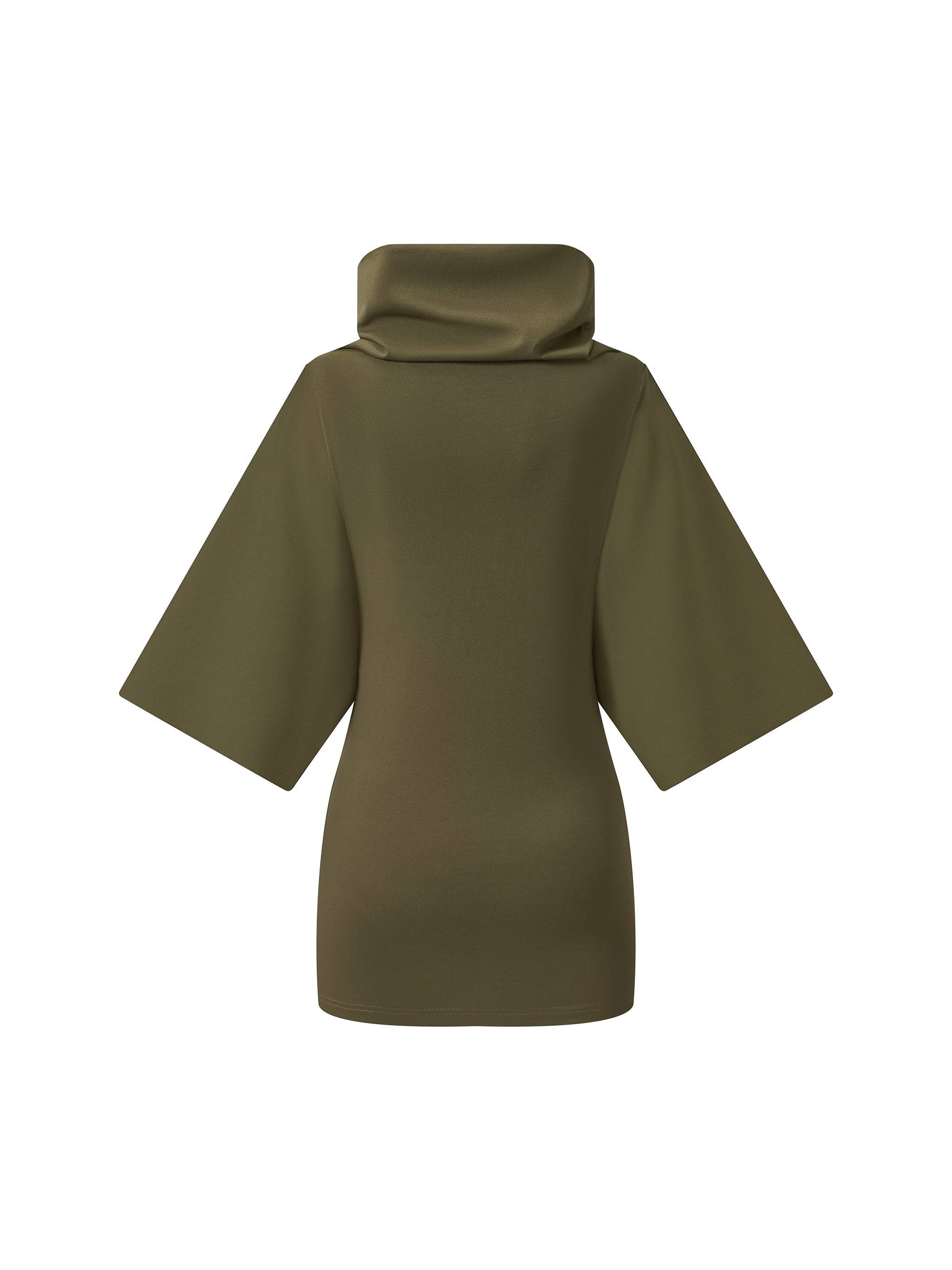 W | turtleneck batwing t-shirt