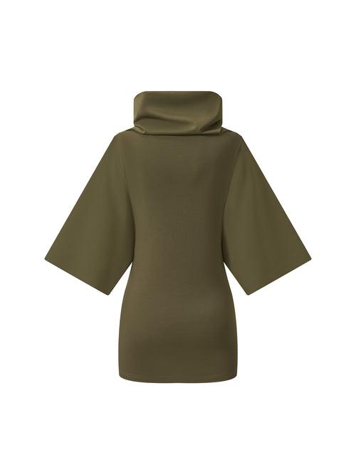 W | turtleneck batwing t-shirt