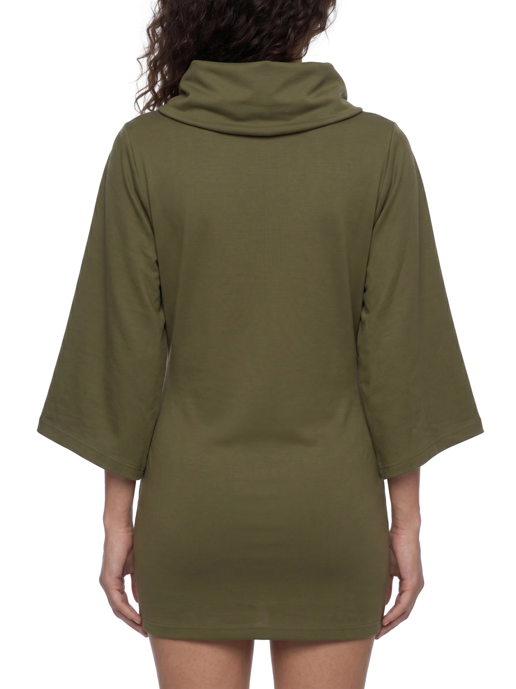 W | turtleneck batwing t-shirt