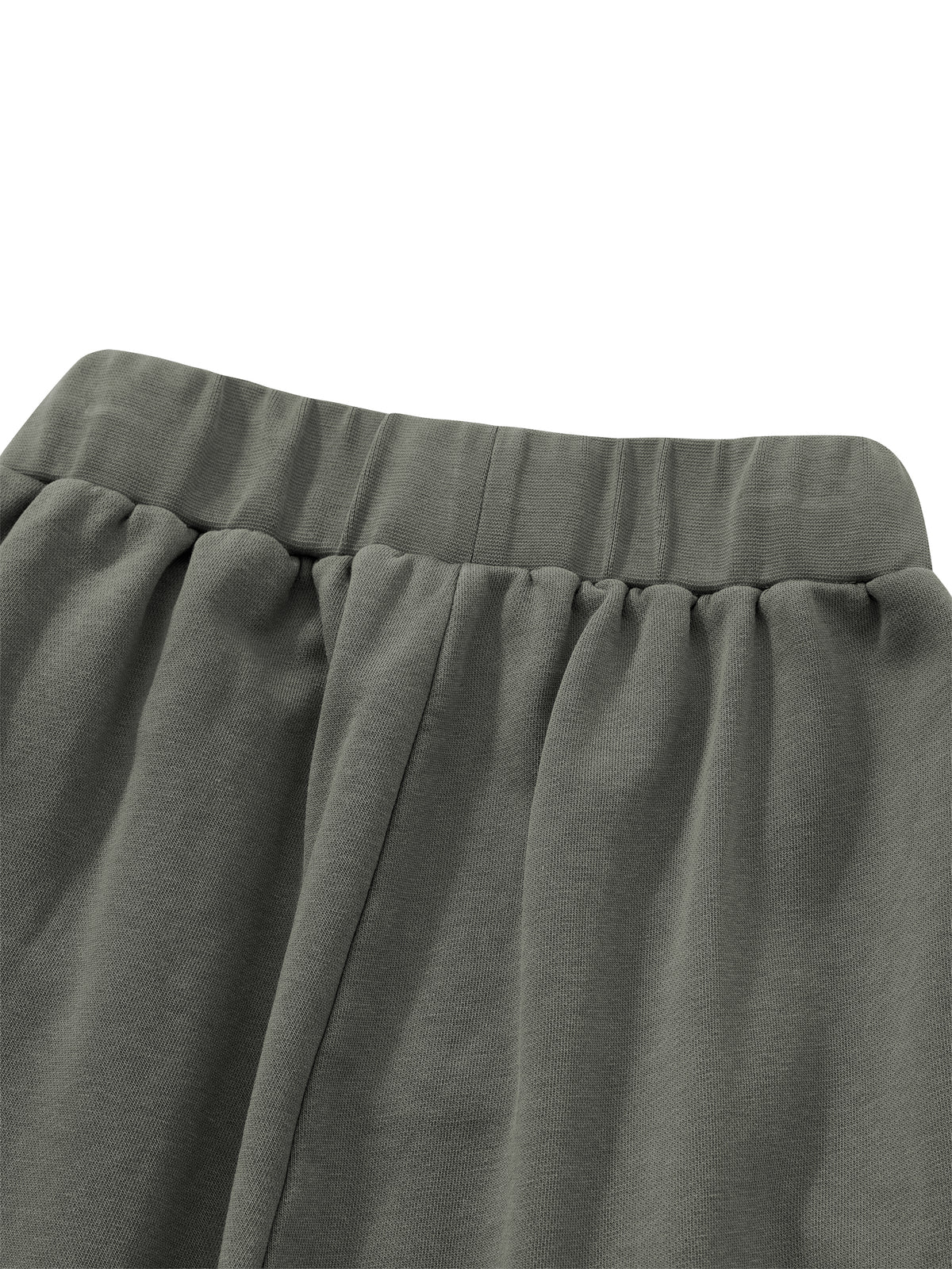 W | vintage wash ruched sweatpants
