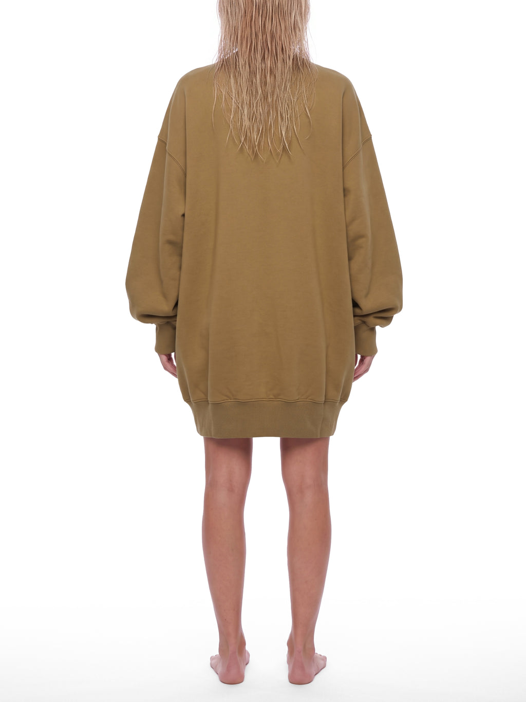 W | vintage wash sweatshirt dress