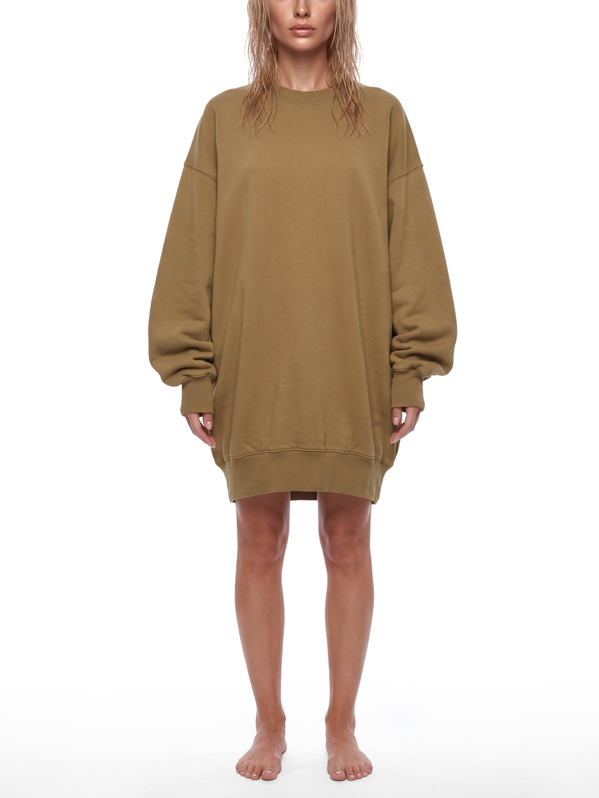 W | vintage wash sweatshirt dress