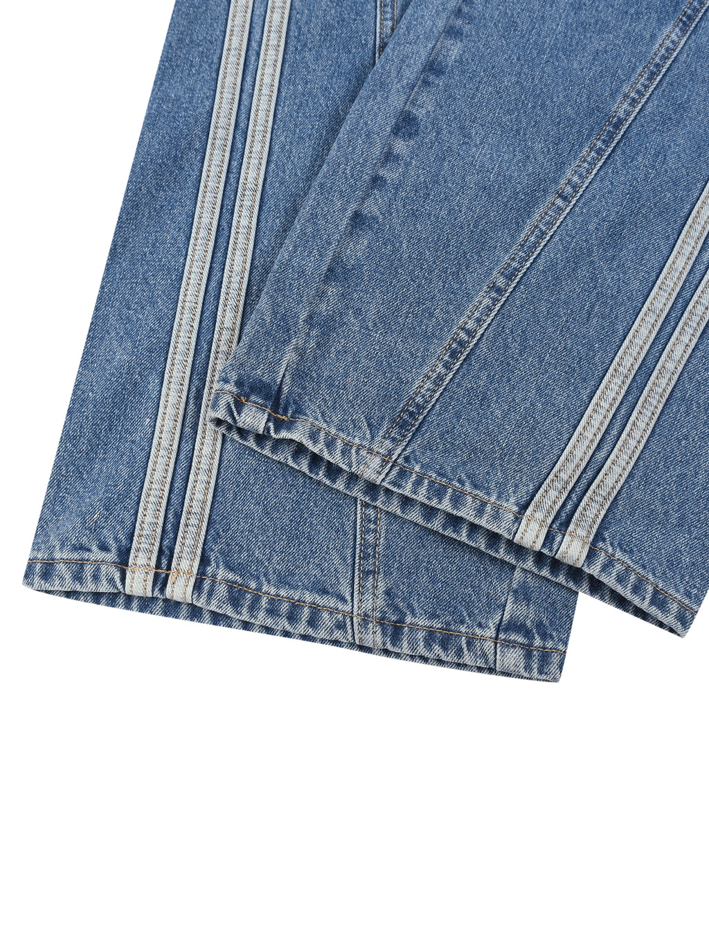W | wide leg denim jeans