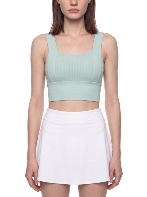 W | yoga crop tank top