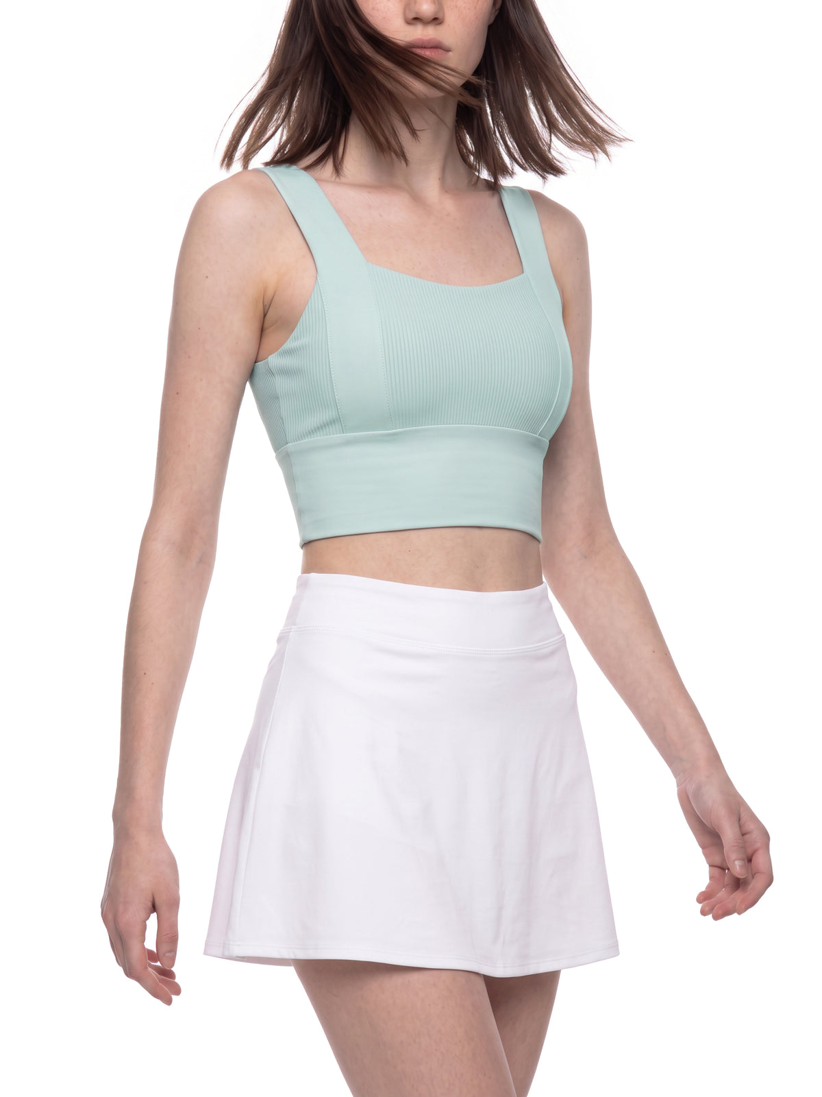W | yoga crop tank top