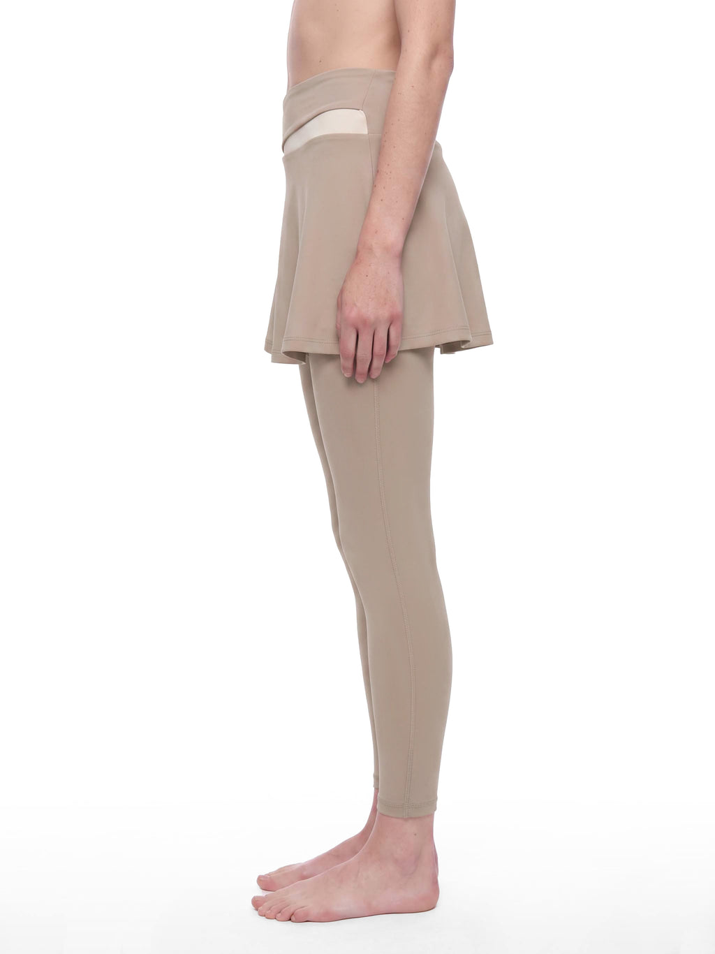 W | yoga panelled skorts