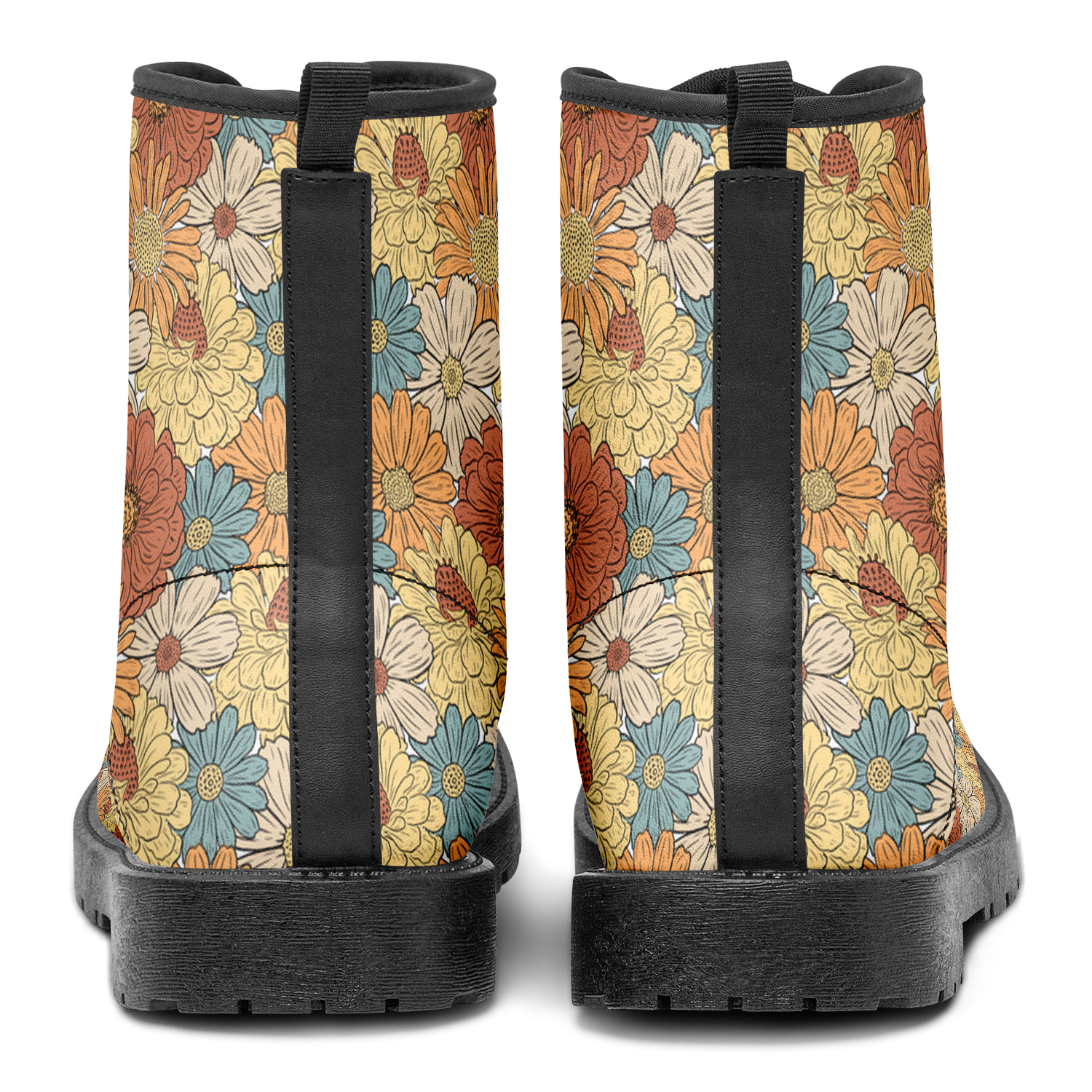 N | city strider boots | flwrpwr pattern 5 - Arcadia Apparel