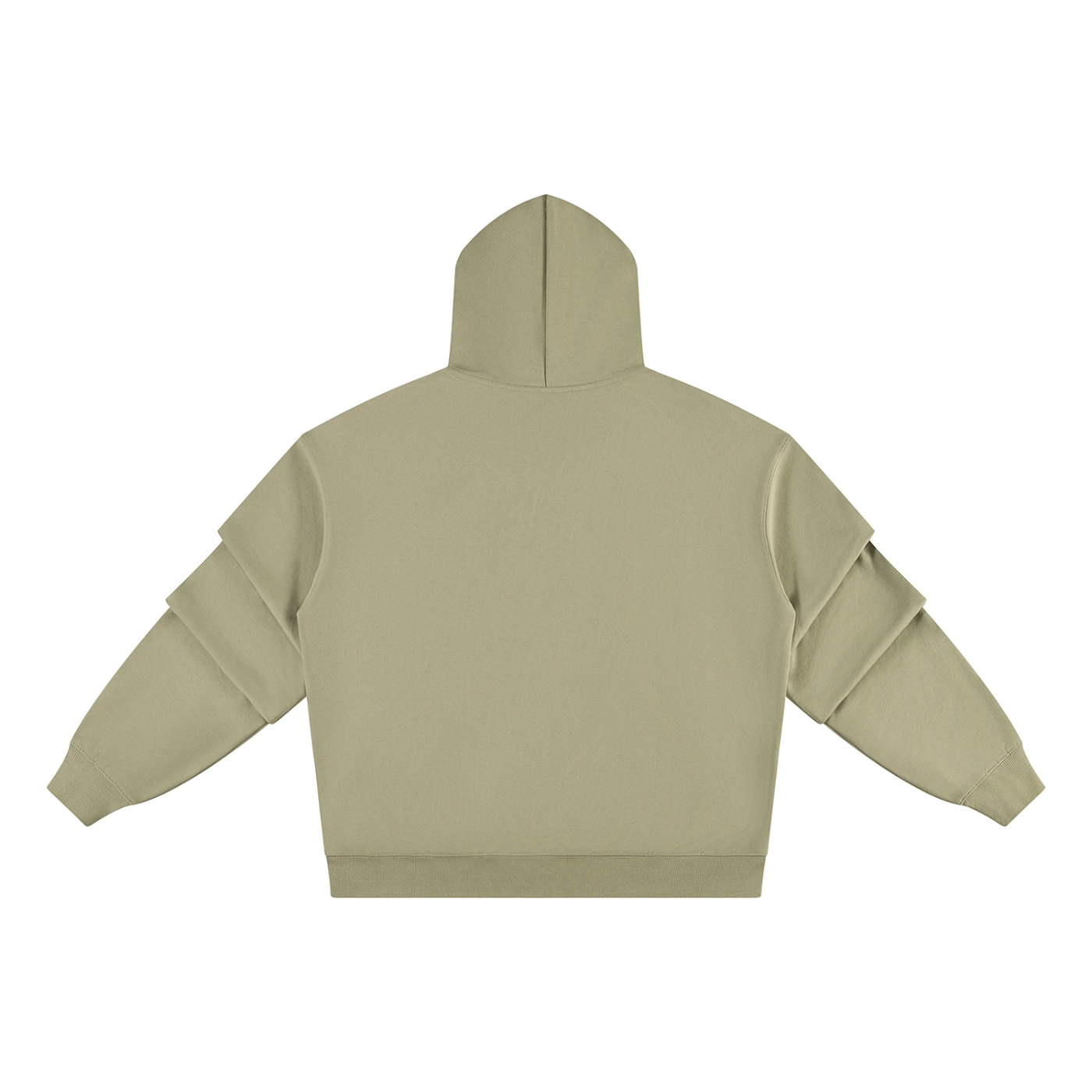 all,arcaprl,ut0229,one,size,upper,body,heavyweight,ruched,sleeves,hoodie