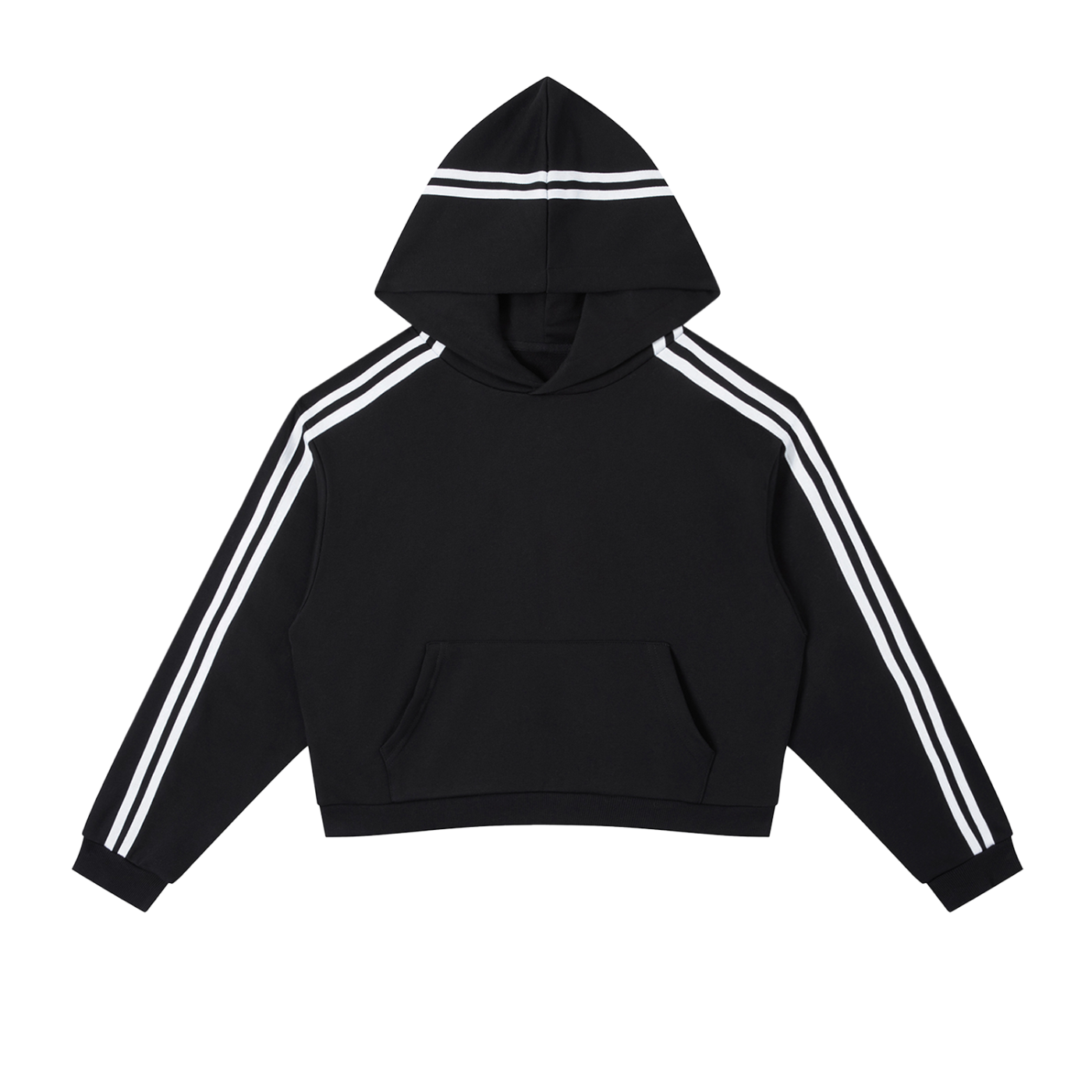 all,arcaprl,arcadia apparel,arcadia,contrast,side striped,cropped,hoodie,crop,upper