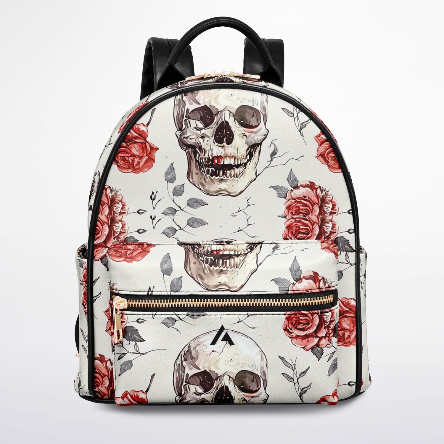 City Mini Backpack | skulls and roses