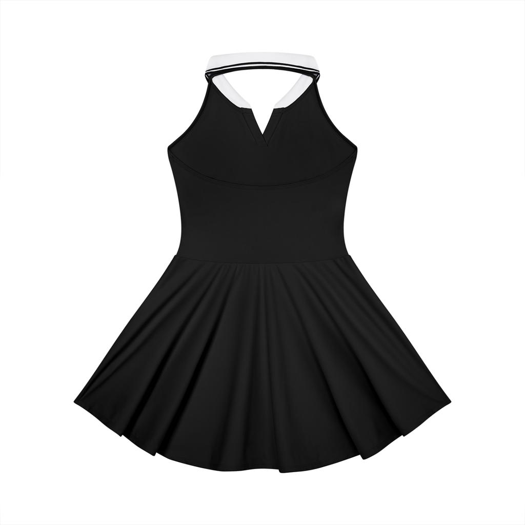 all,arcaprl,collared,halter,a,line,aline,tennis,dress,womens,women,upper,body