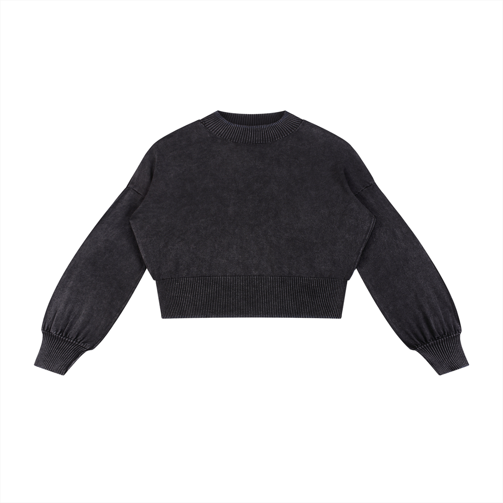 mineral,wash,balloon,sleeve,cropped,sweater,wath,all,women,arcaprl