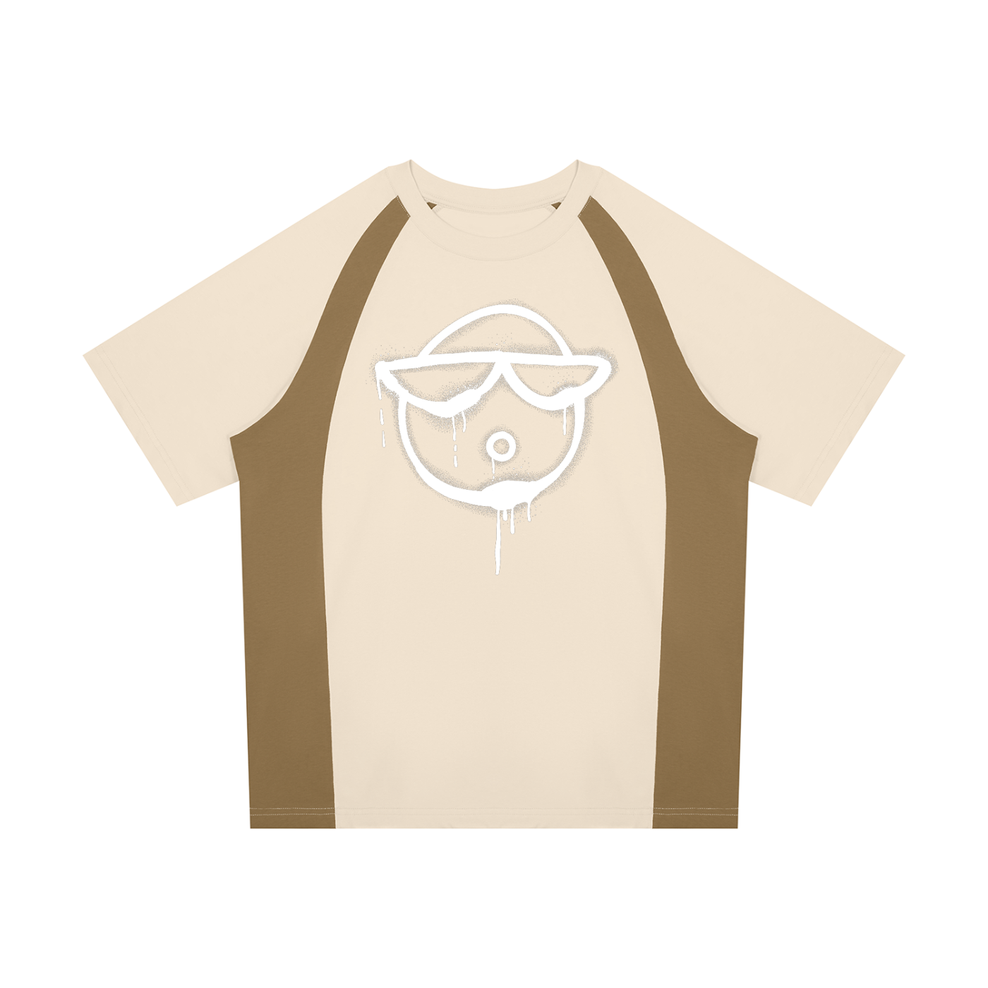 O | raglan colour block t-shirt | 8o