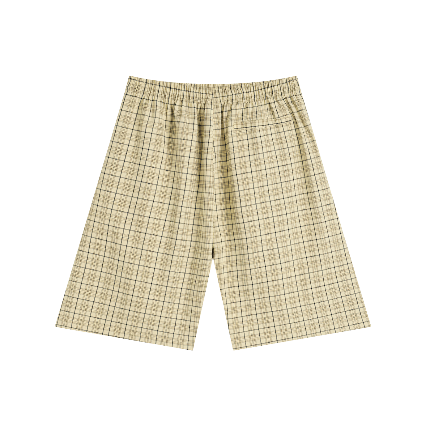 Unisex Plaid Wide Leg Shorts
