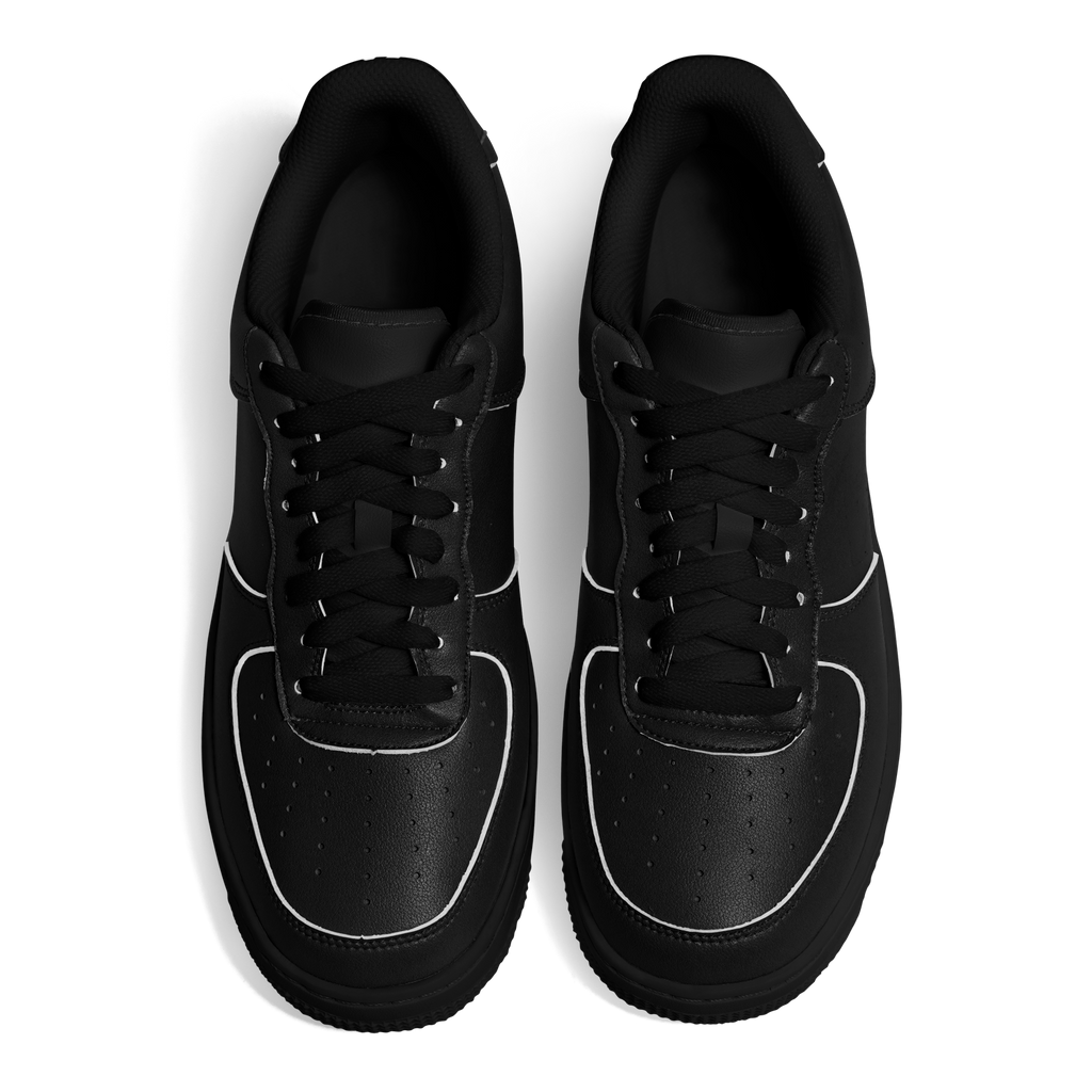 N | core low top | black w/ logo on the heel - Arcadia Apparel