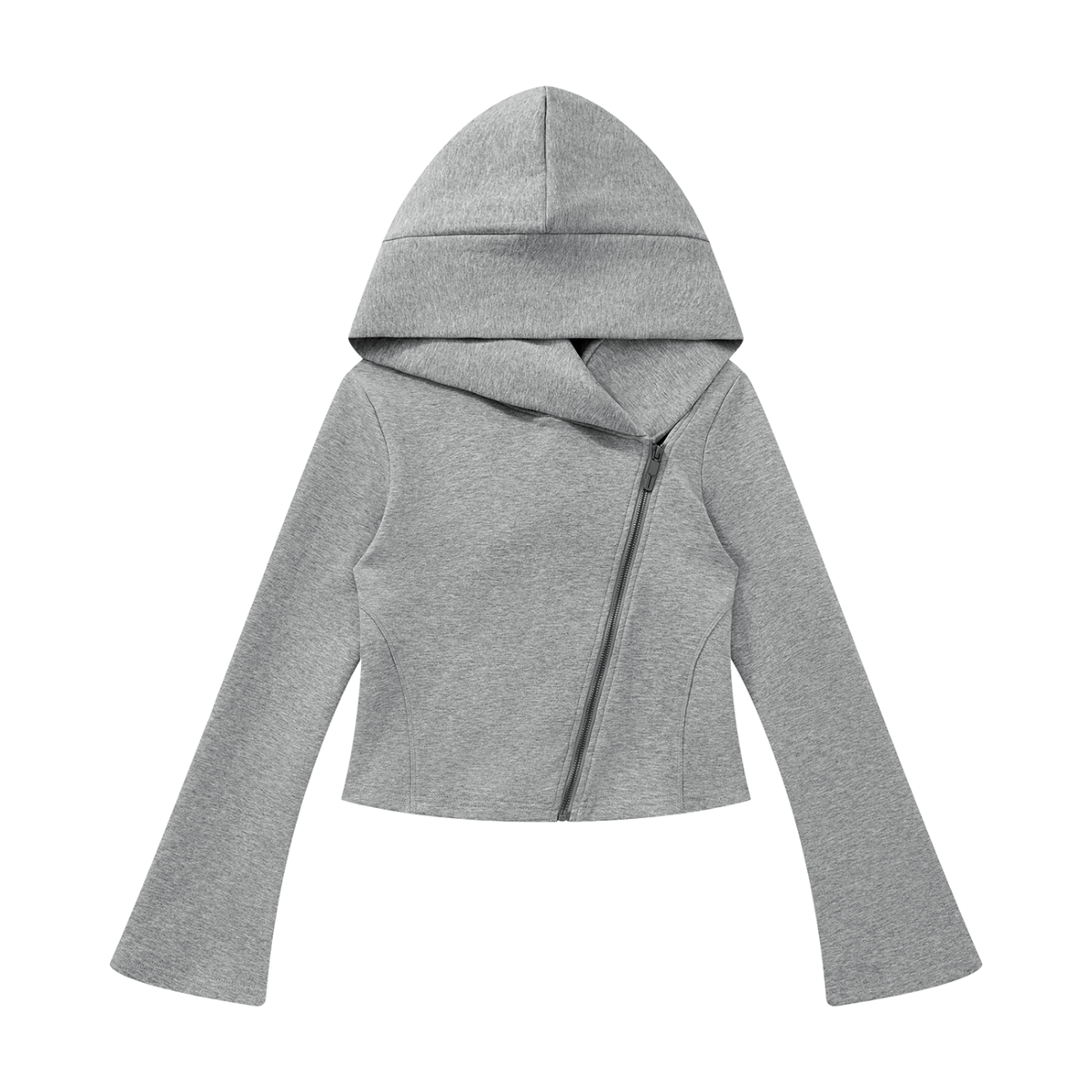 all,arcaprl,bell,sleeve,full,zip,fullzip,hoodie,slim,fit,slimfit,upperbody,upper,body,women,woman,womens,womans