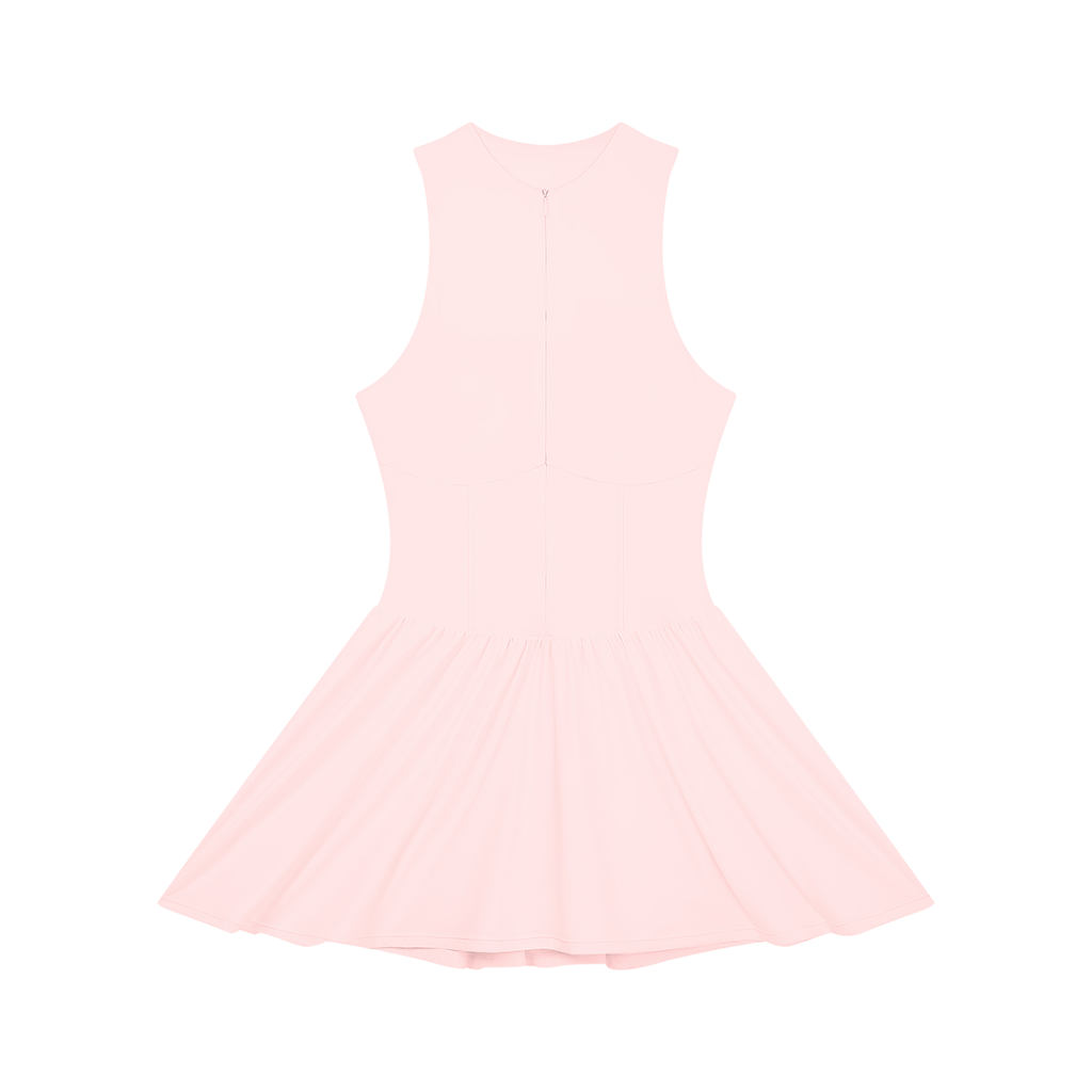 all,arcaprl,wo0015,upper,body,ruched,sleeveless,x,line,full,zip,dress,womens,women,woman,womans