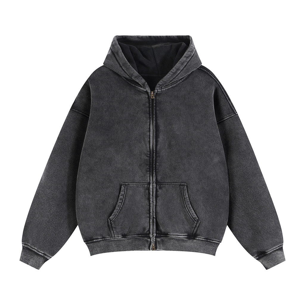 all,arcaprl,one,size,upper,body,ru0074,zip,through,boxy,fleece,hoodie