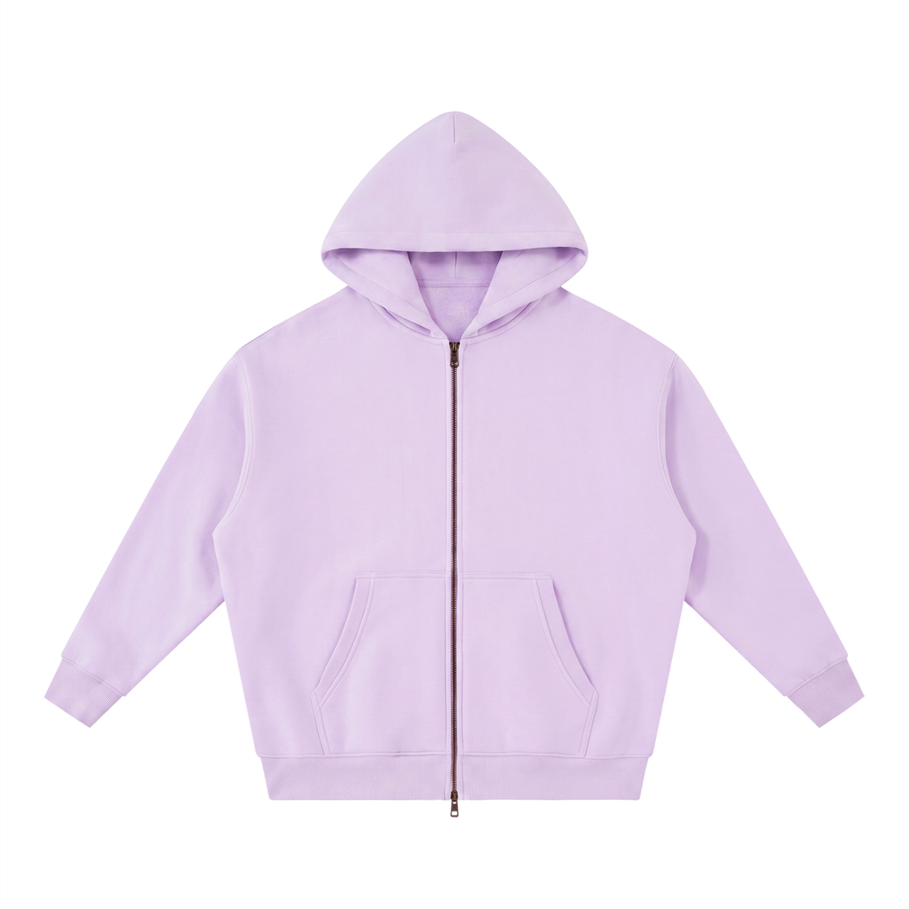 all,arcaprl,rq0023,one,size,essential,oversized,fleece,fleeced,boxy,zip,up,hoodie,upper,body