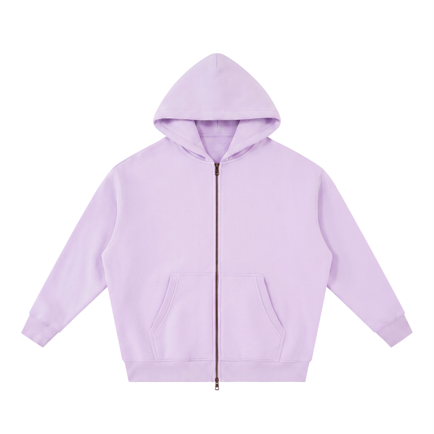 all,arcaprl,rq0023,one,size,essential,oversized,fleece,fleeced,boxy,zip,up,hoodie,upper,body