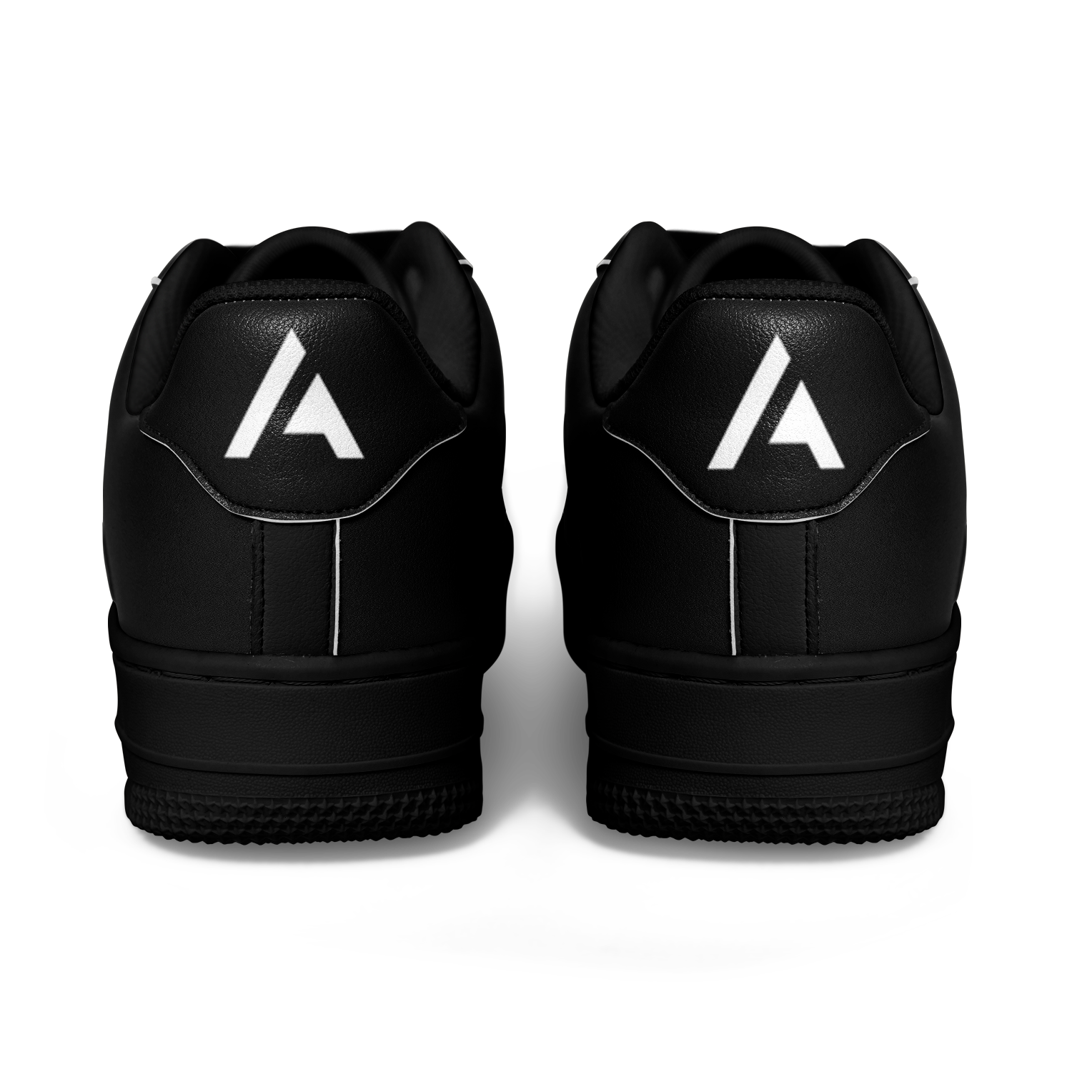 N | core low top | black w/ logo on the heel - Arcadia Apparel