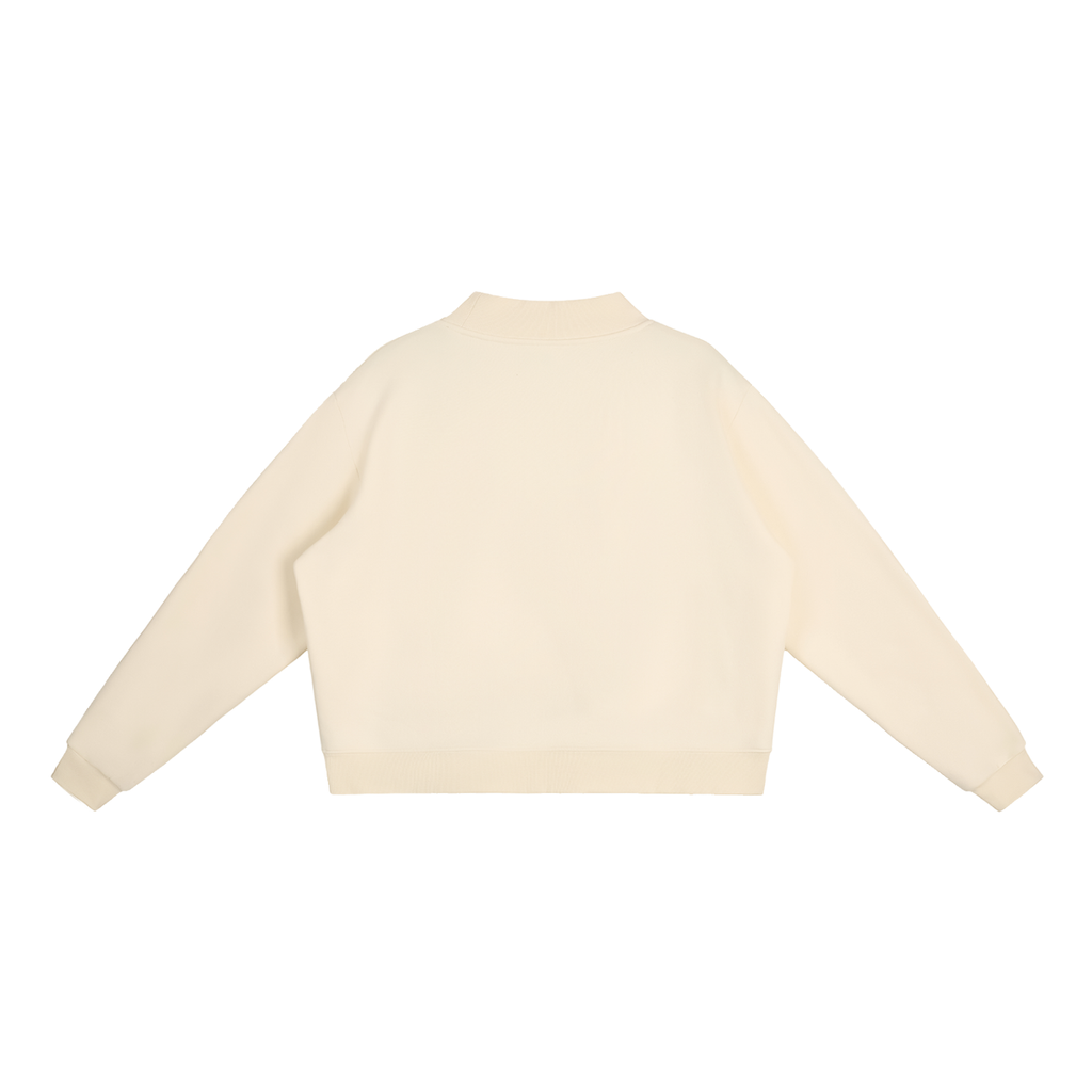 all,arcaprl,womens,womans,women,woman,W,essential,fleece,mock,neck,crew,sweatshirt,upper,body,upperbody