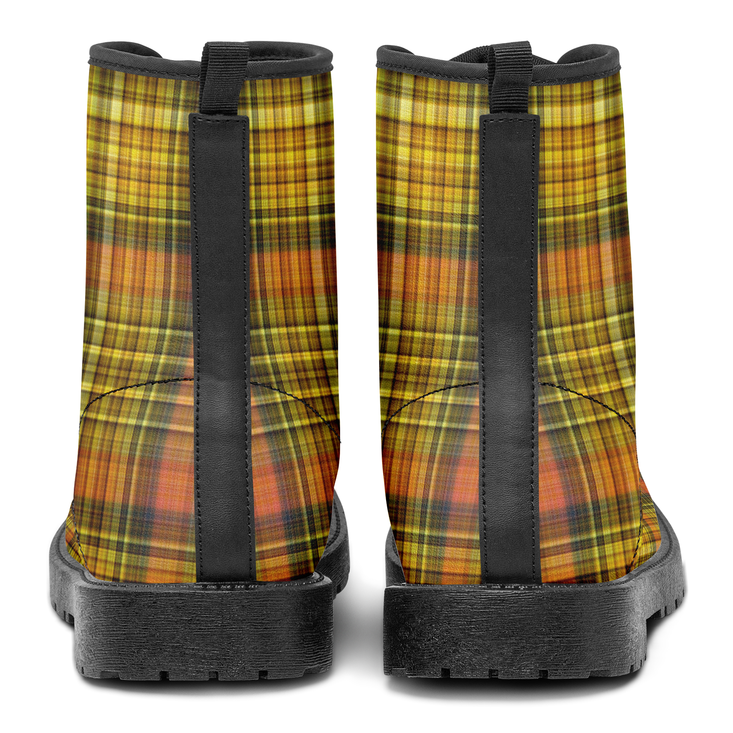 N | city strider boot | yellow plaid - Arcadia Apparel