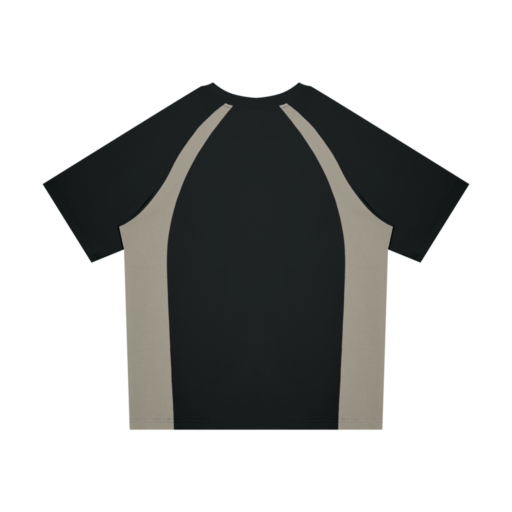 O | raglan colour block t-shirt | 8o