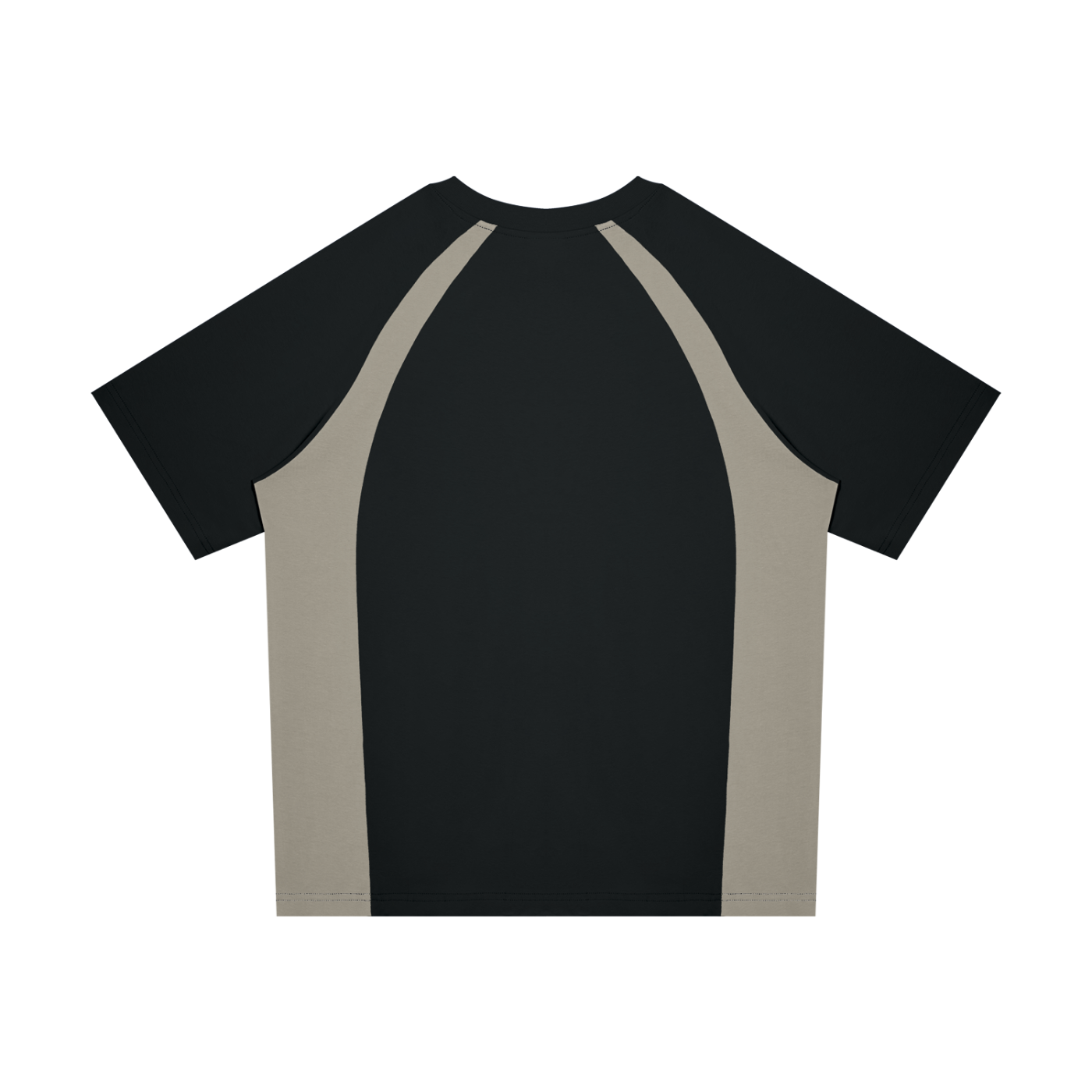 O | raglan colour block t-shirt | 8o
