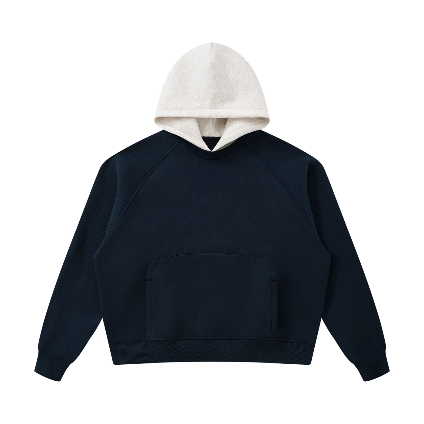 all,arcaprl,one,size,fleece,raglan,color,colour,block,hoodie,upper,body