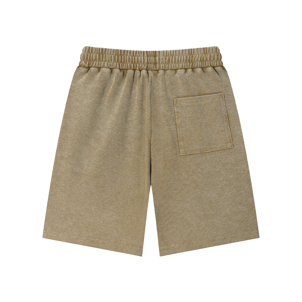 all,shorts,mineral wash,waffle knit,arcaprl,arcadia,arcadia apparel,neutral,lower,body