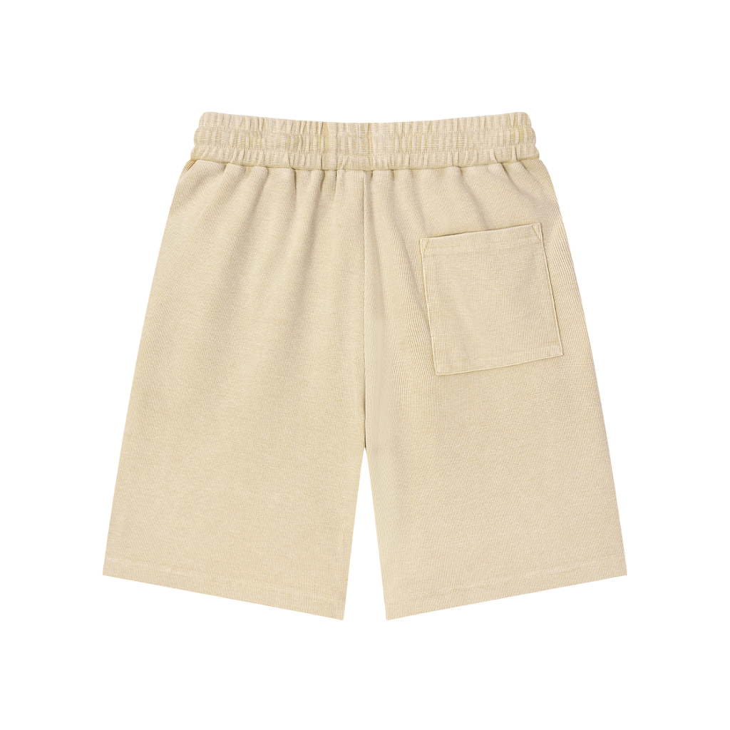 all,shorts,mineral wash,waffle knit,arcaprl,arcadia,arcadia apparel,neutral,lower,body