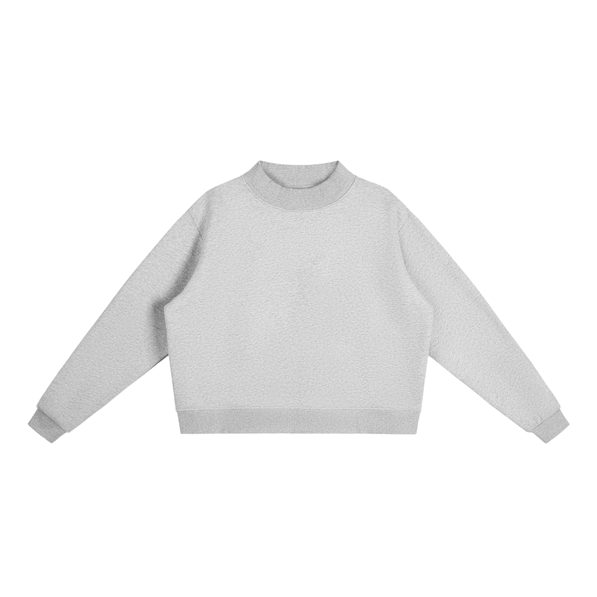 all,arcaprl,womens,womans,women,woman,W,essential,fleece,mock,neck,crew,sweatshirt,upper,body,upperbody