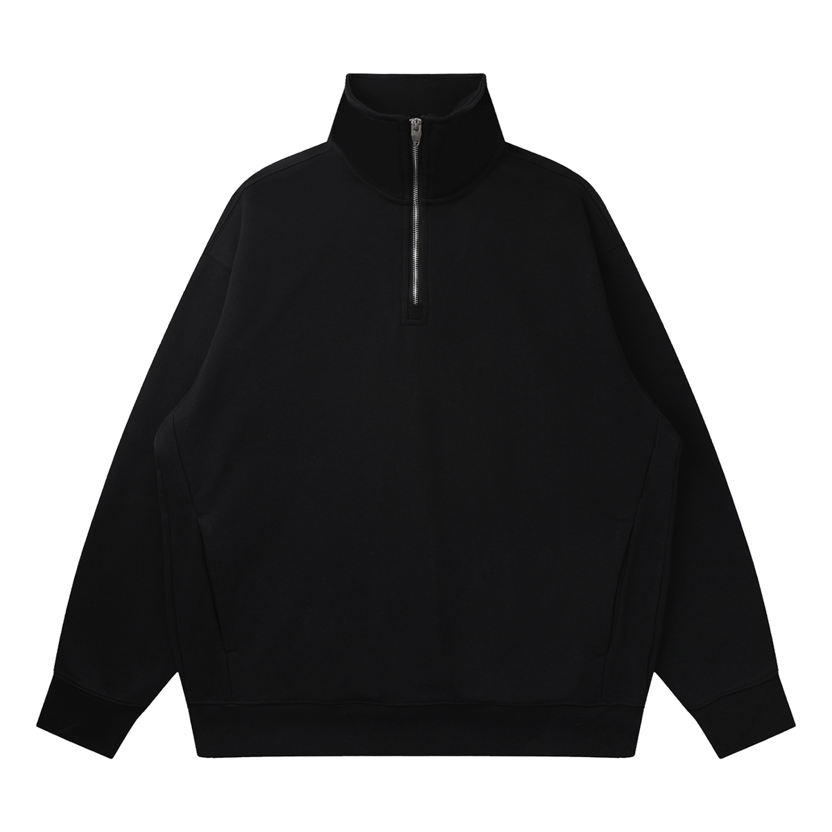 all,arcaprl,onesize,one,size,upperbody,upper,body,quarter,zip,drop,shoulder,sweatshirt