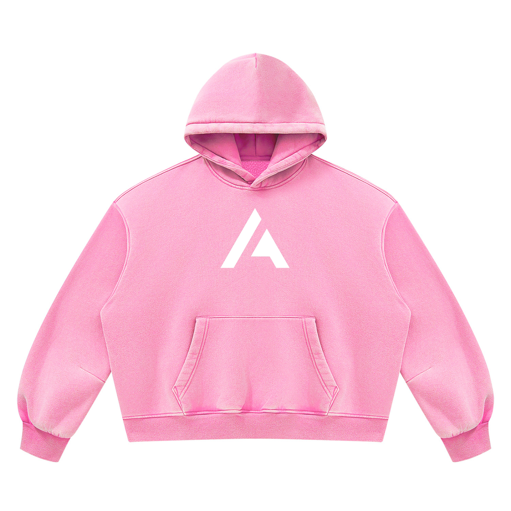 all,arcaprl,ut0306,one,size,onesize,upper,body,upperbody,vintage,wash,boxy,fleece,hoodie,white,logo,whitelogo