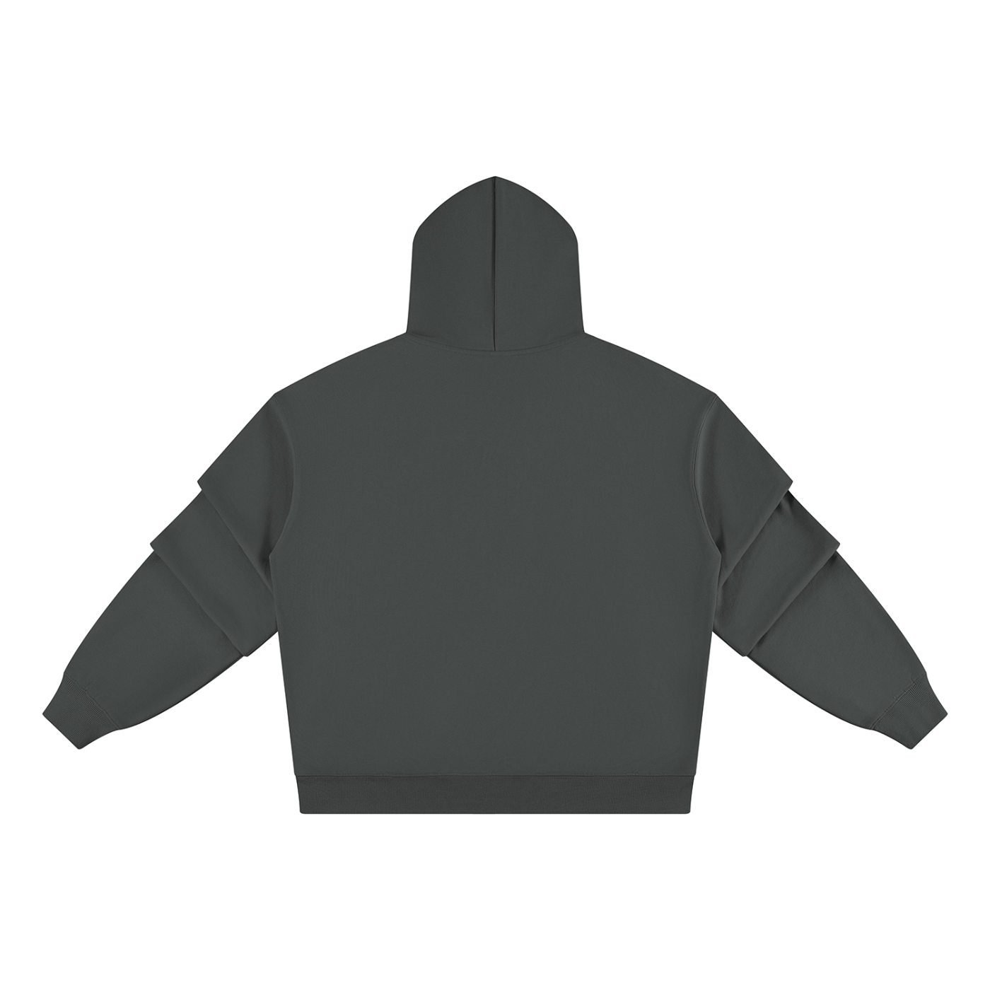 all,arcaprl,ut0229,one,size,upper,body,heavyweight,ruched,sleeves,hoodie