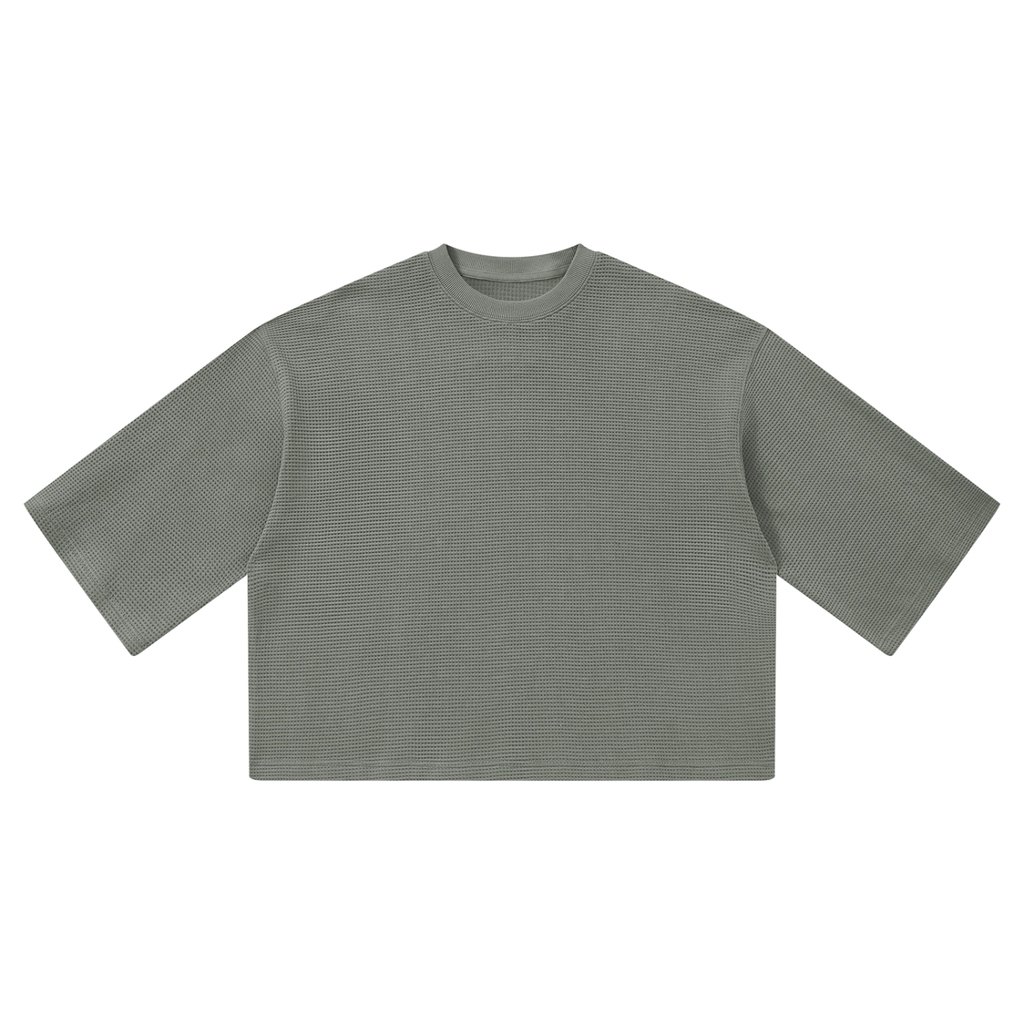 O | waffle boxy t-shirt