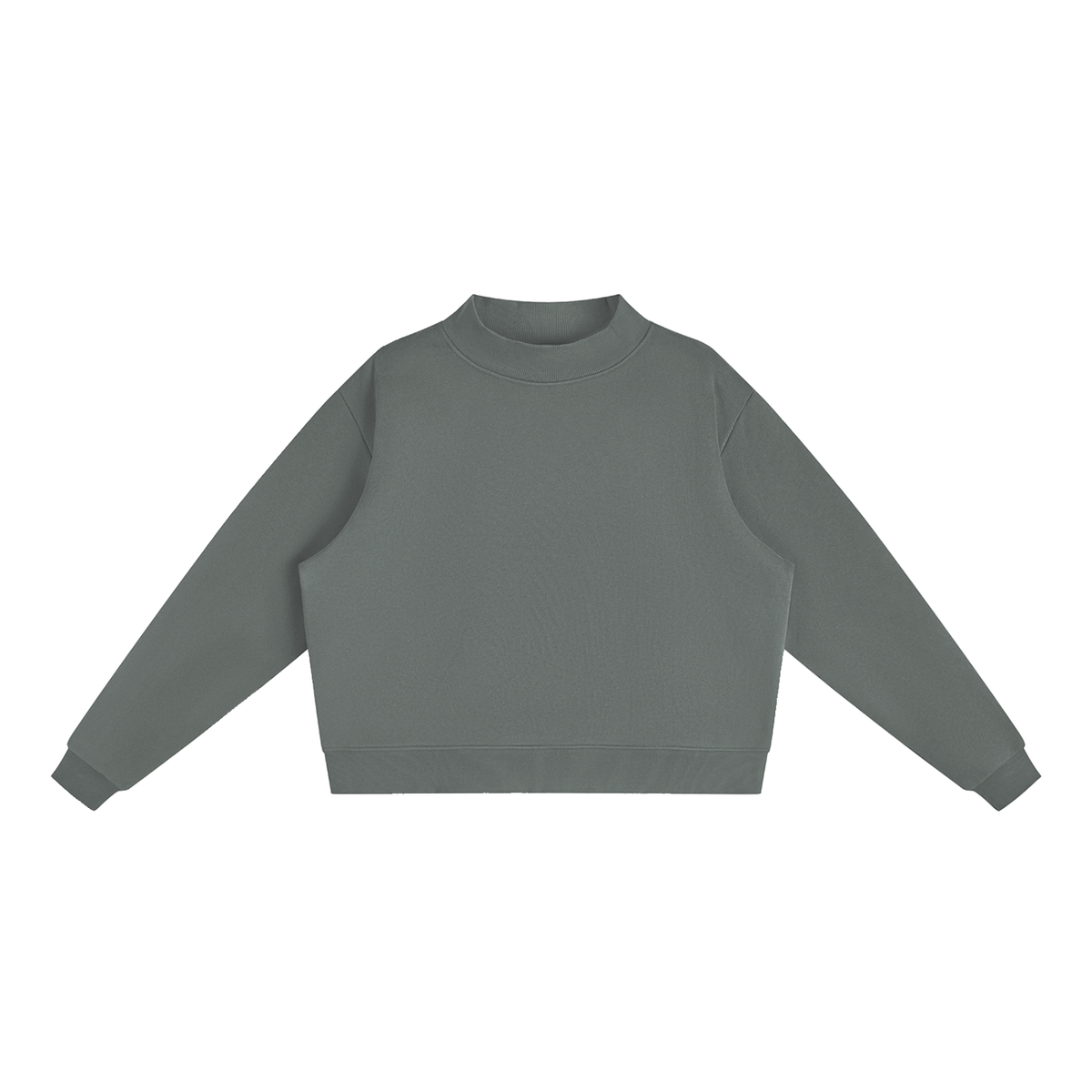 all,arcaprl,womens,womans,women,woman,W,essential,fleece,mock,neck,crew,sweatshirt,upper,body,upperbody