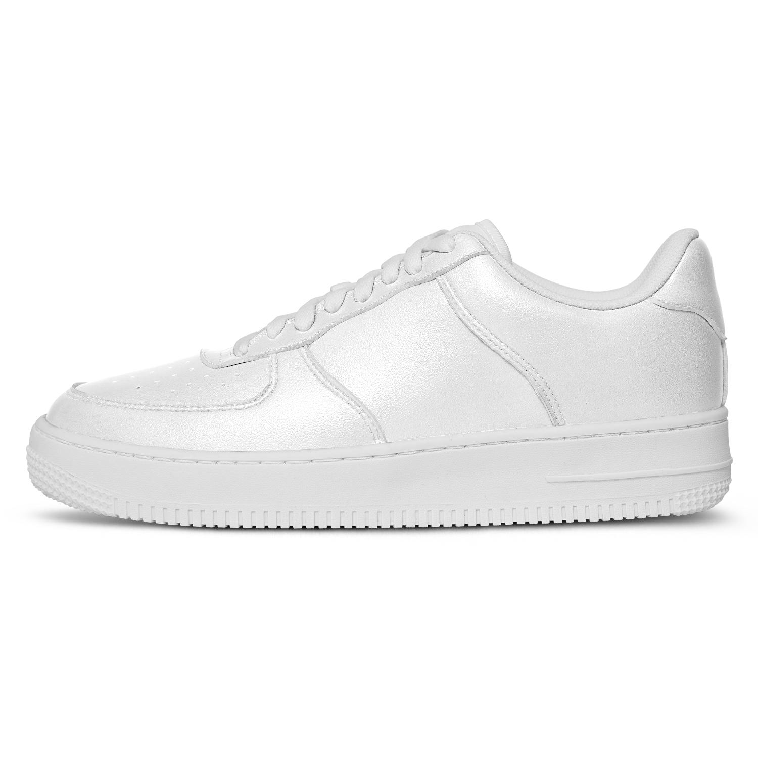 N | core low top | white no logo - Arcadia Apparel