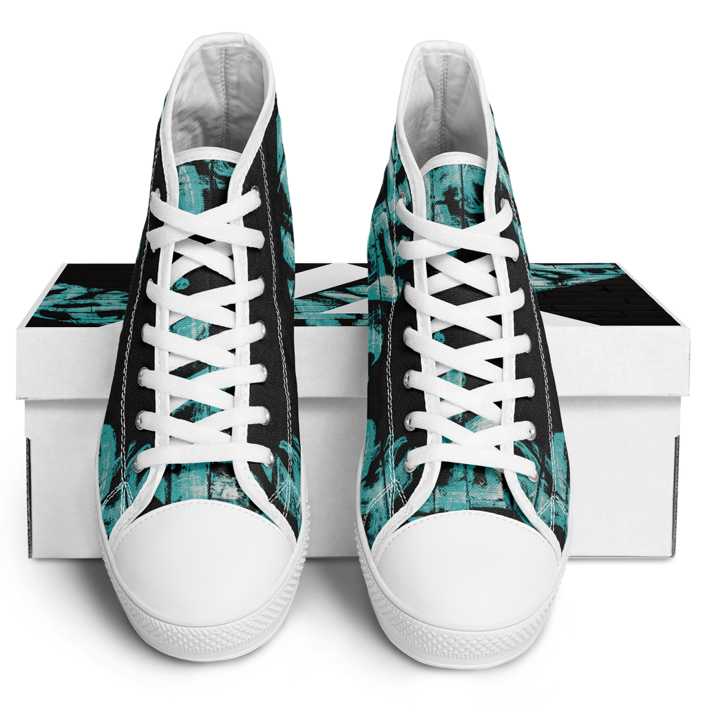 SNEAK | high top | graffiti checkmark