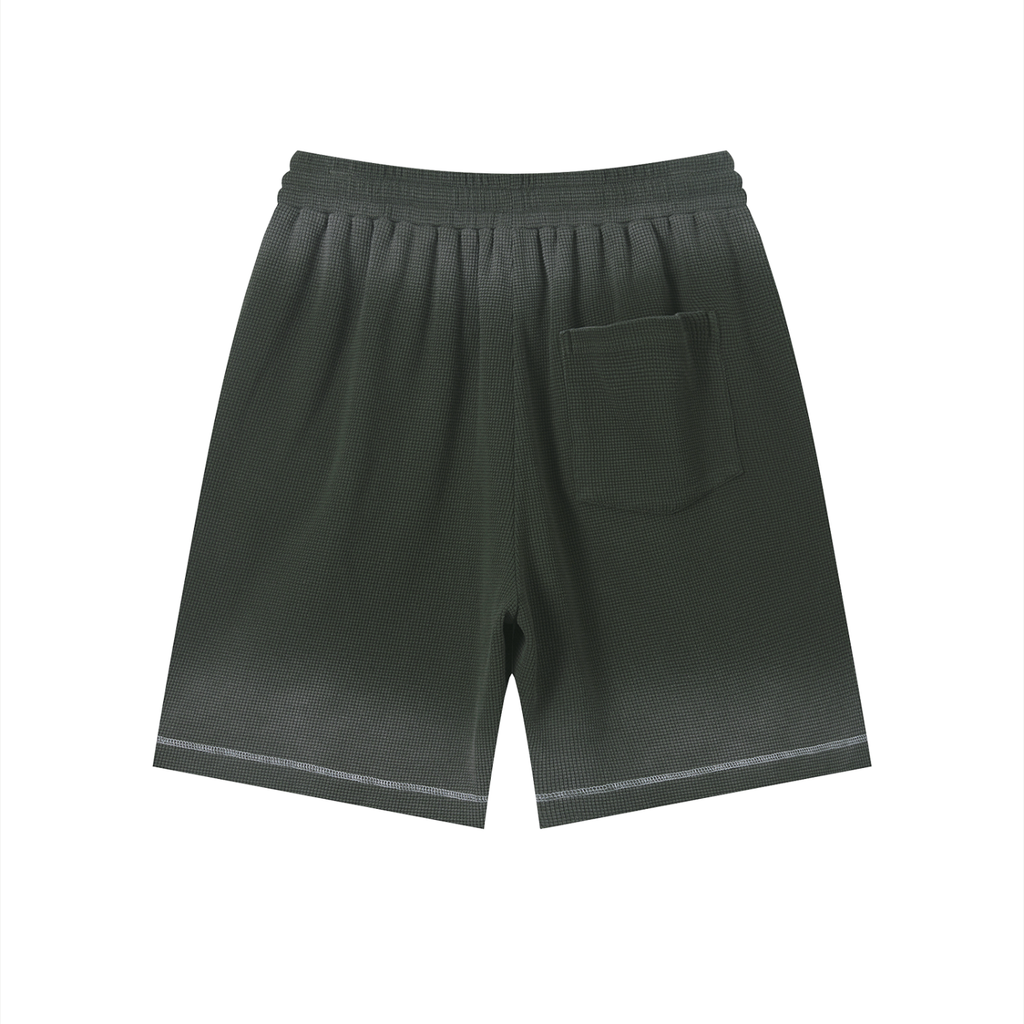 all,arcaprl,waffle,sunfade,raw,raw hem,hem,shorts,lower body,one-size