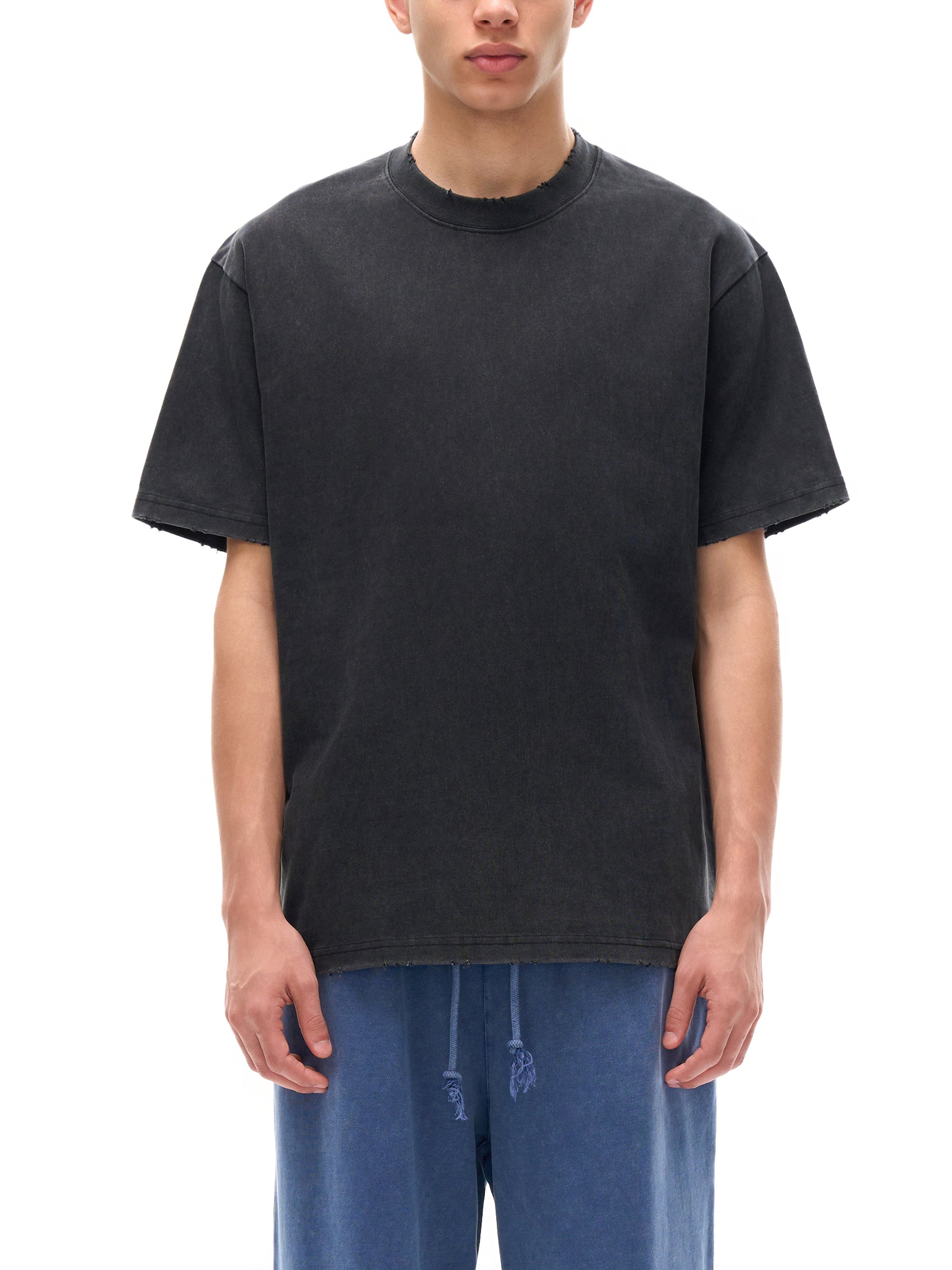all,heavyweight,vintage washed,frayed,t-shirt,tee,one-size,arcaprl,arcadia apparel,arcadia