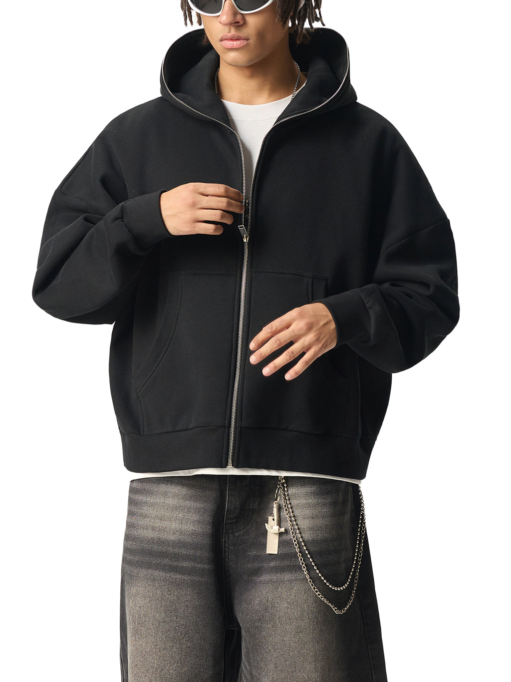 math,mens athleisure,all,new,full,zip,hoodie,boxy,fleeced,full-zip